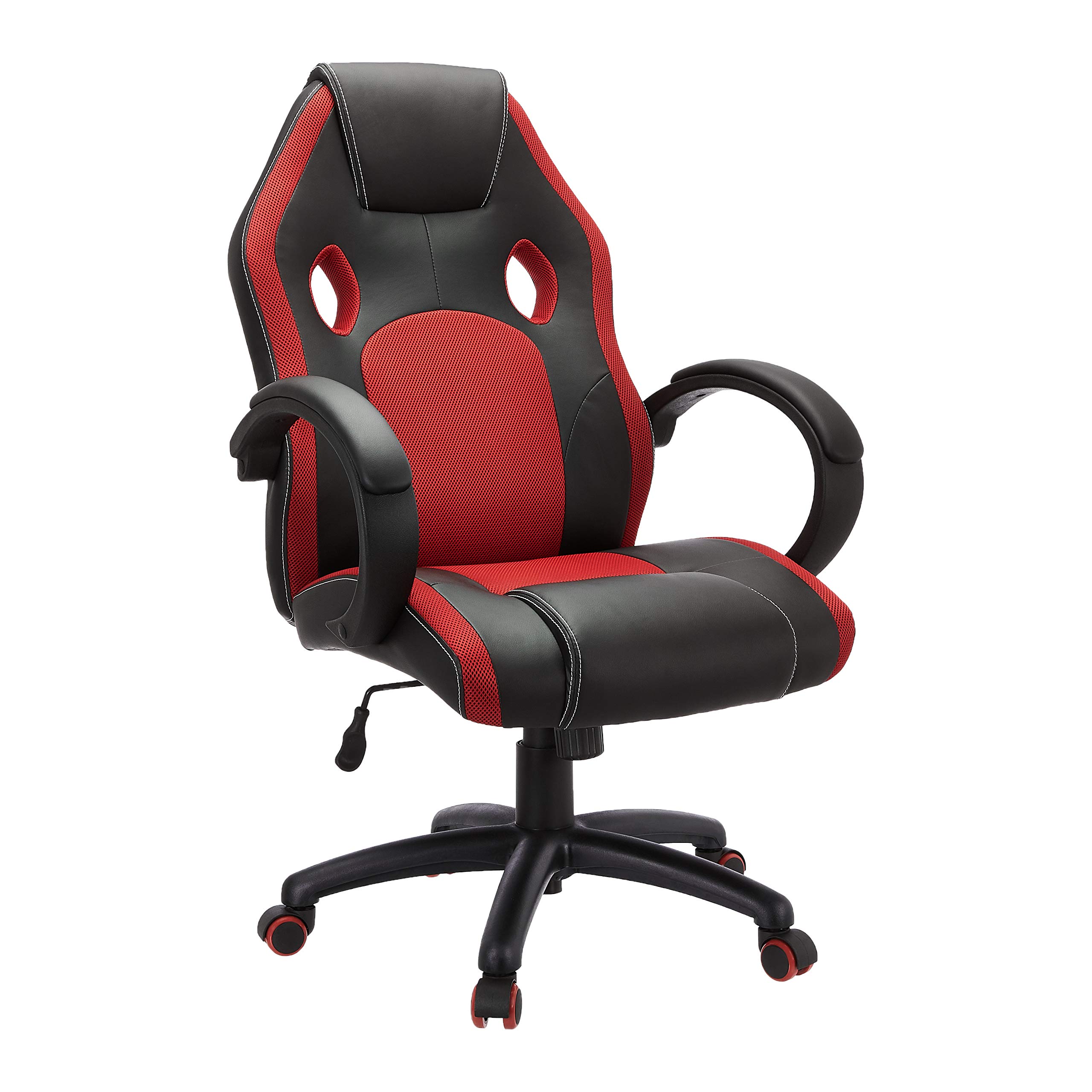 AmazonBasics Executive Sports Chair with Adjustable Height and Armrests