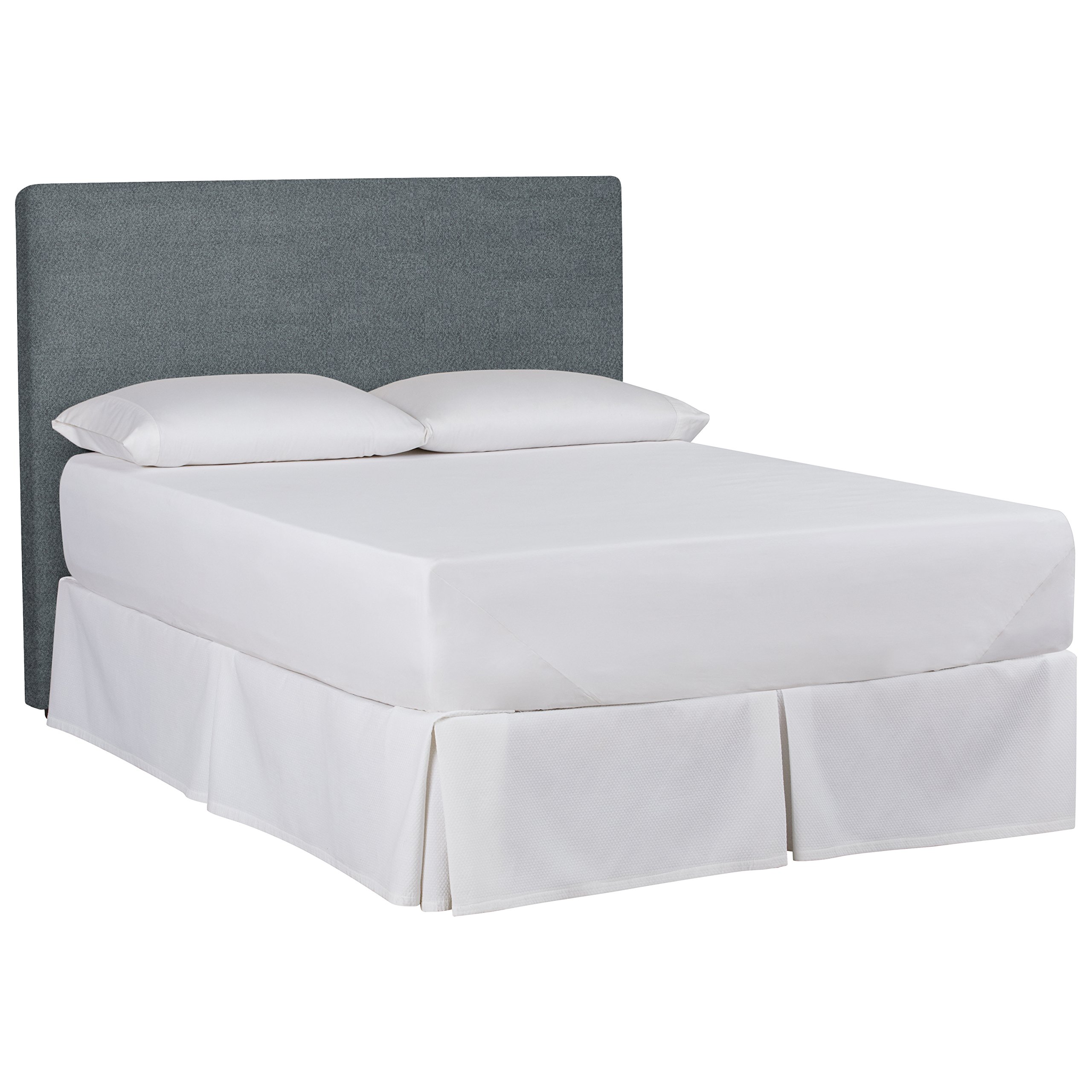 Amazon Brand – Stone & Beam Katama Slipcover King Headboard, 83"W, Lagoon