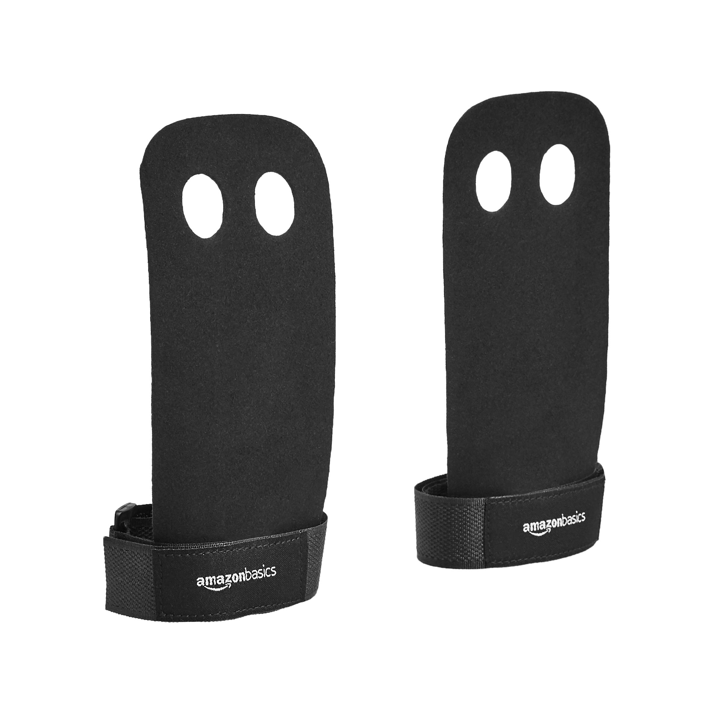 AmazonBasics Leather Barbell Gymnastics Grip - Large