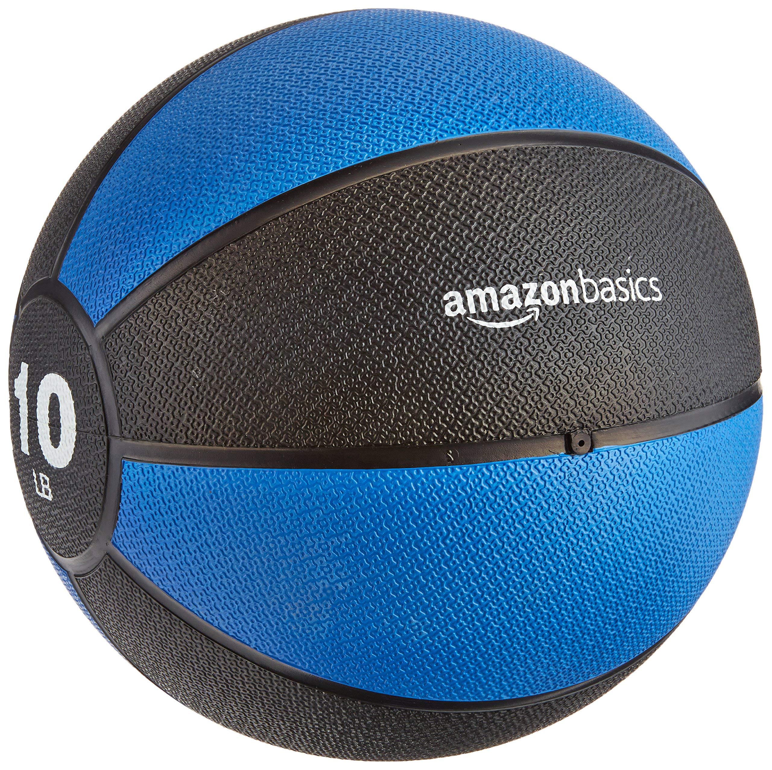 AmazonBasics Medicine Ball, 10-Pounds (Renewed)