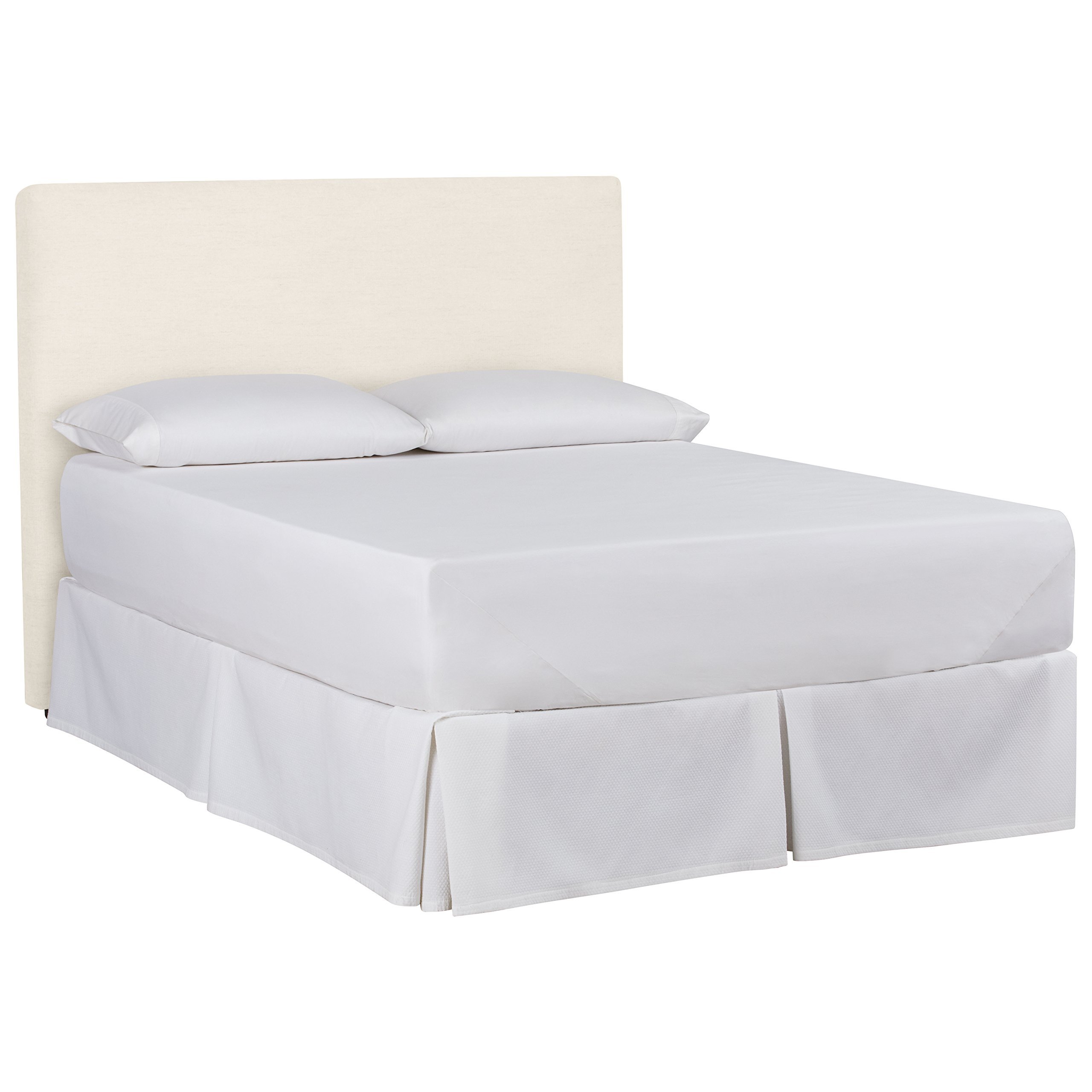 Amazon Brand – Stone & Beam Katama Slipcover Queen Headboard, 66"W, Spinnsol Natural