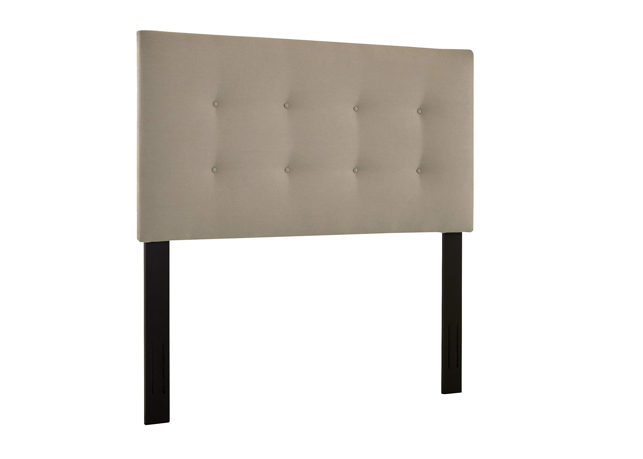 Stone & Beam Canton Queen Button-Tufted Headboard, 64"W, Dune