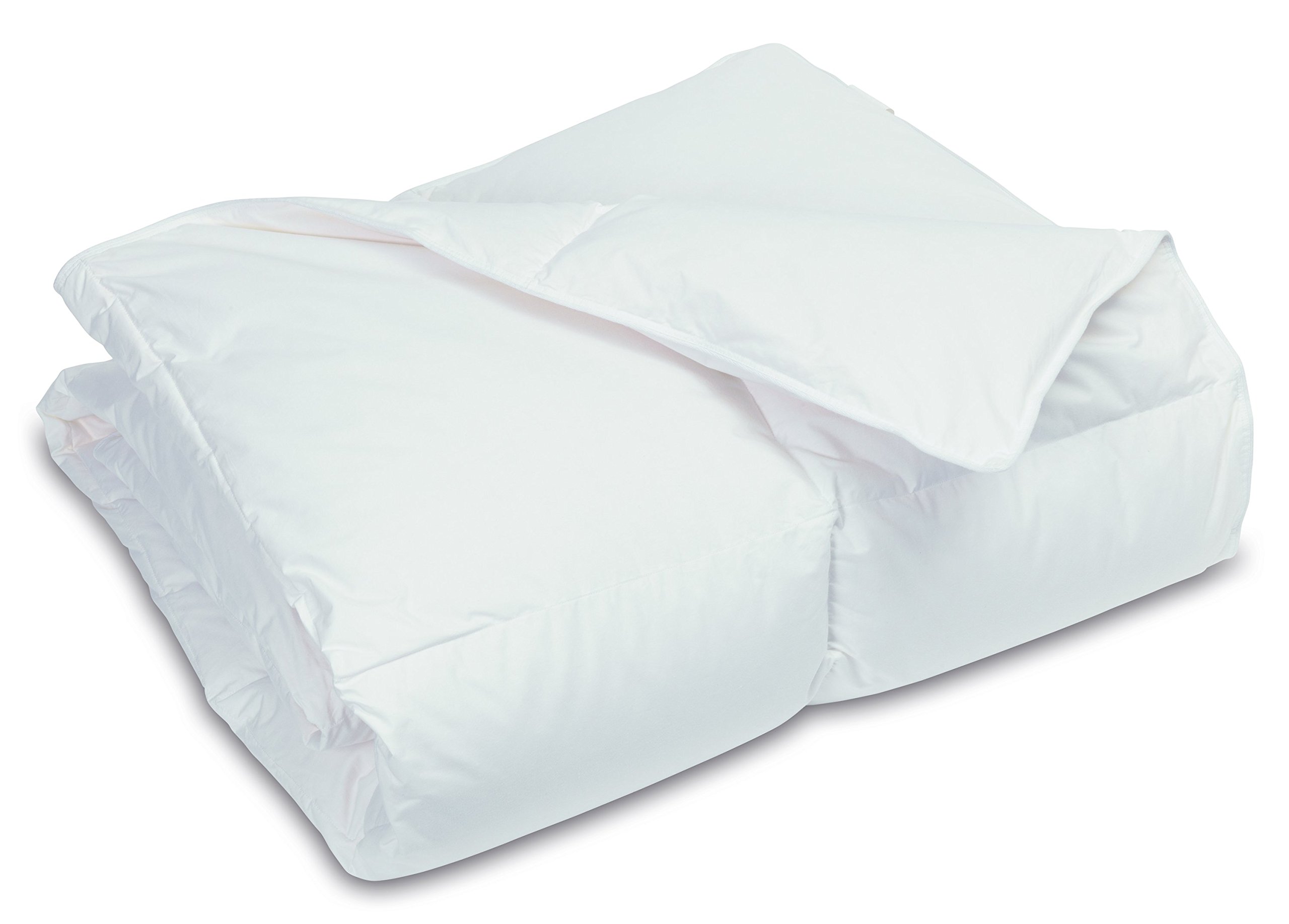 Pinzon by Amazon Mid-Season Duck Feather and Down Duvet, Single (9 TOG)