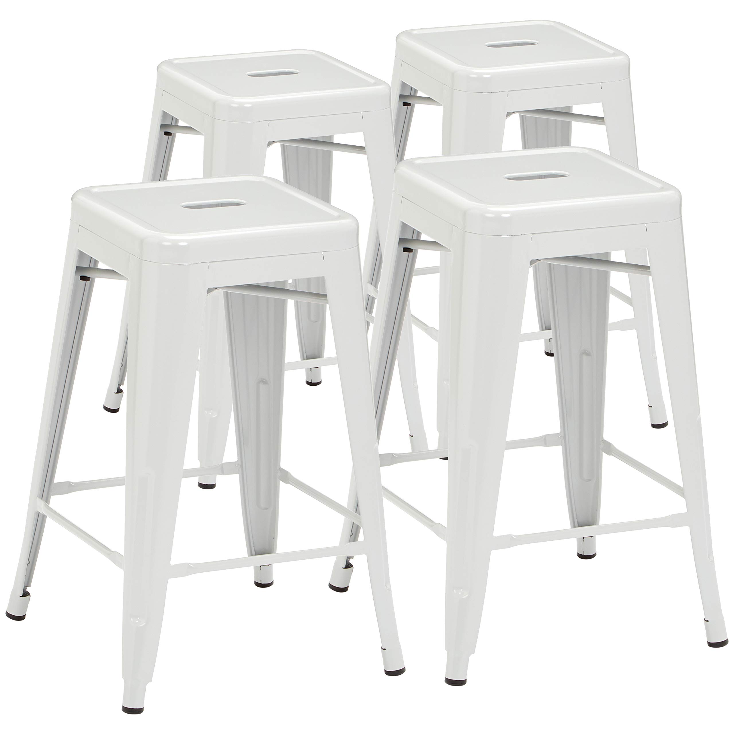 Pioneer Square BT3503-24-GR Counter Stool, 24", Gray