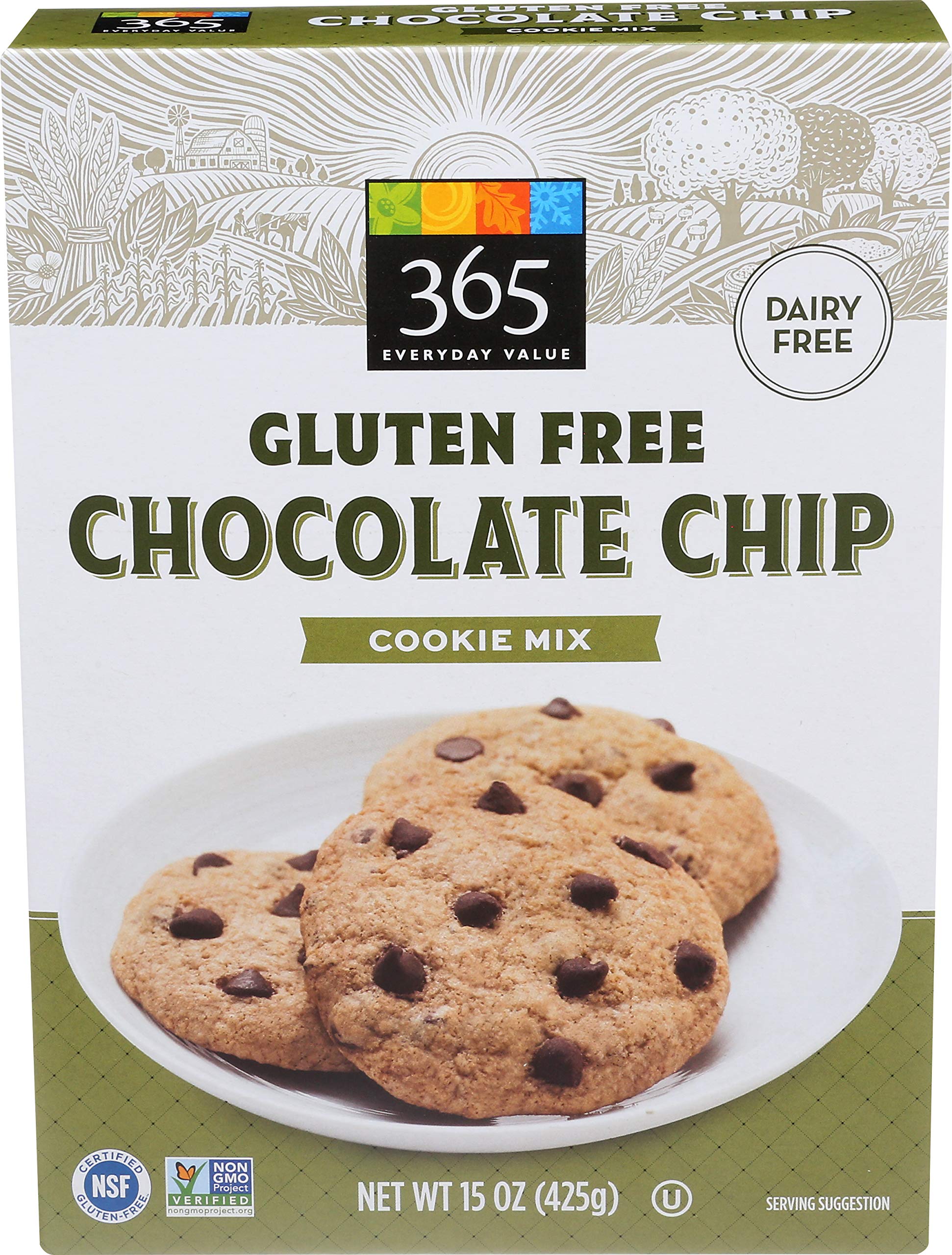 365 Everyday Value, Gluten Free Chocolate Chip Cookie Mix, 15 oz