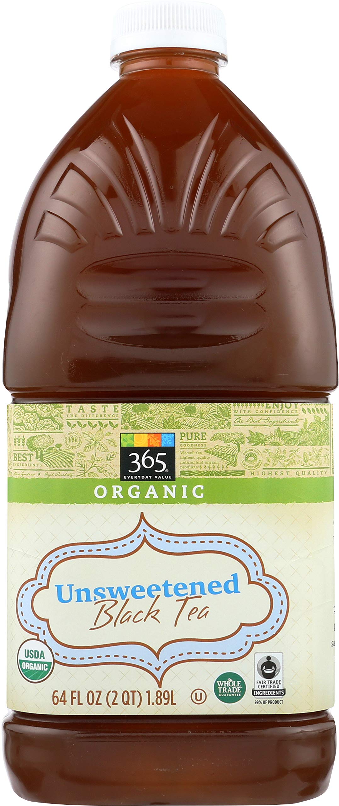 365 EVERYDAY VALUE Organic Unsweetened Black Tea, 64 FZ