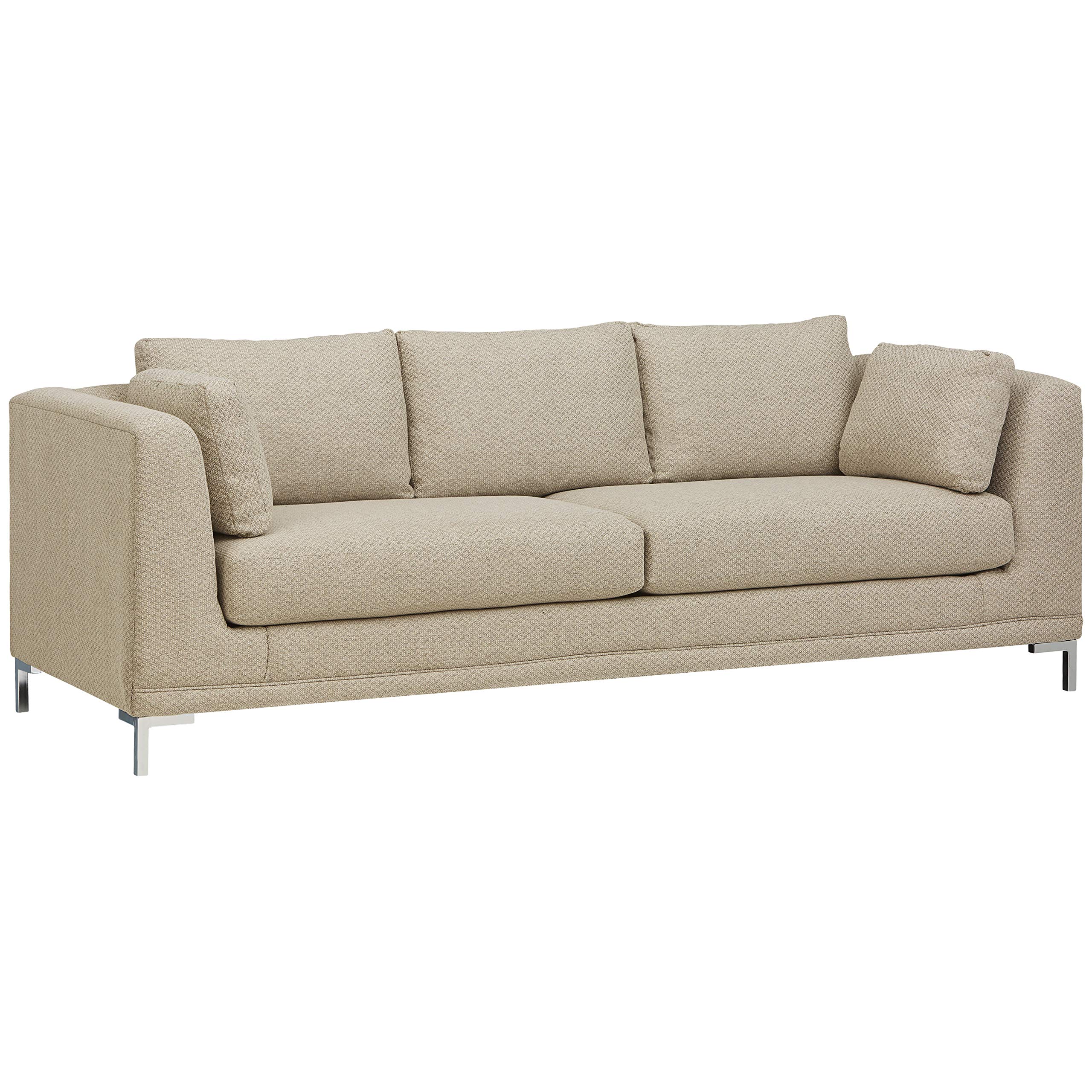 Amazon Brand – Stone & Beam Westcott Contemporary 93" Sofa, Fabric, 93"W, Haze