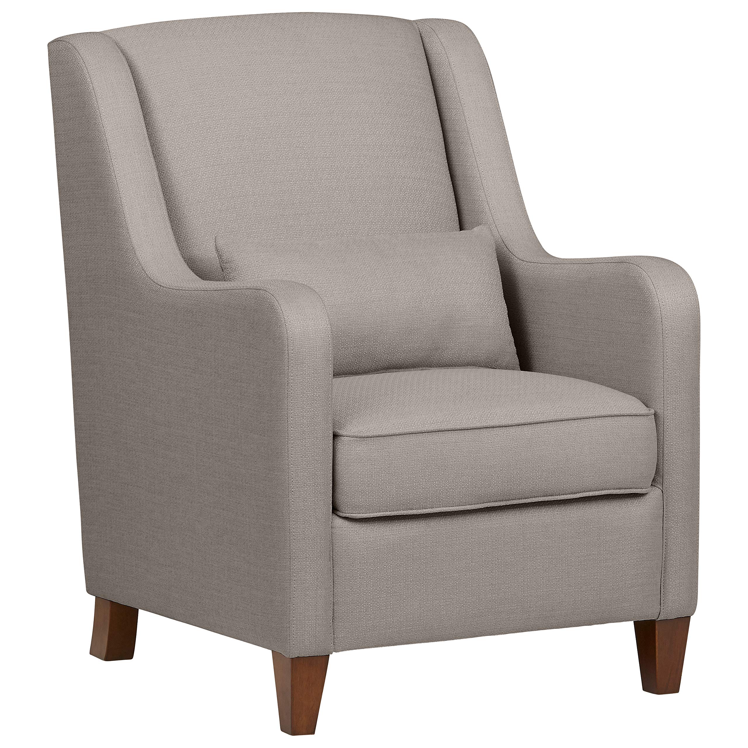 Amazon Brand – Ravenna Home Radford Modern Curved Arm Accent Chair, 28.15"W