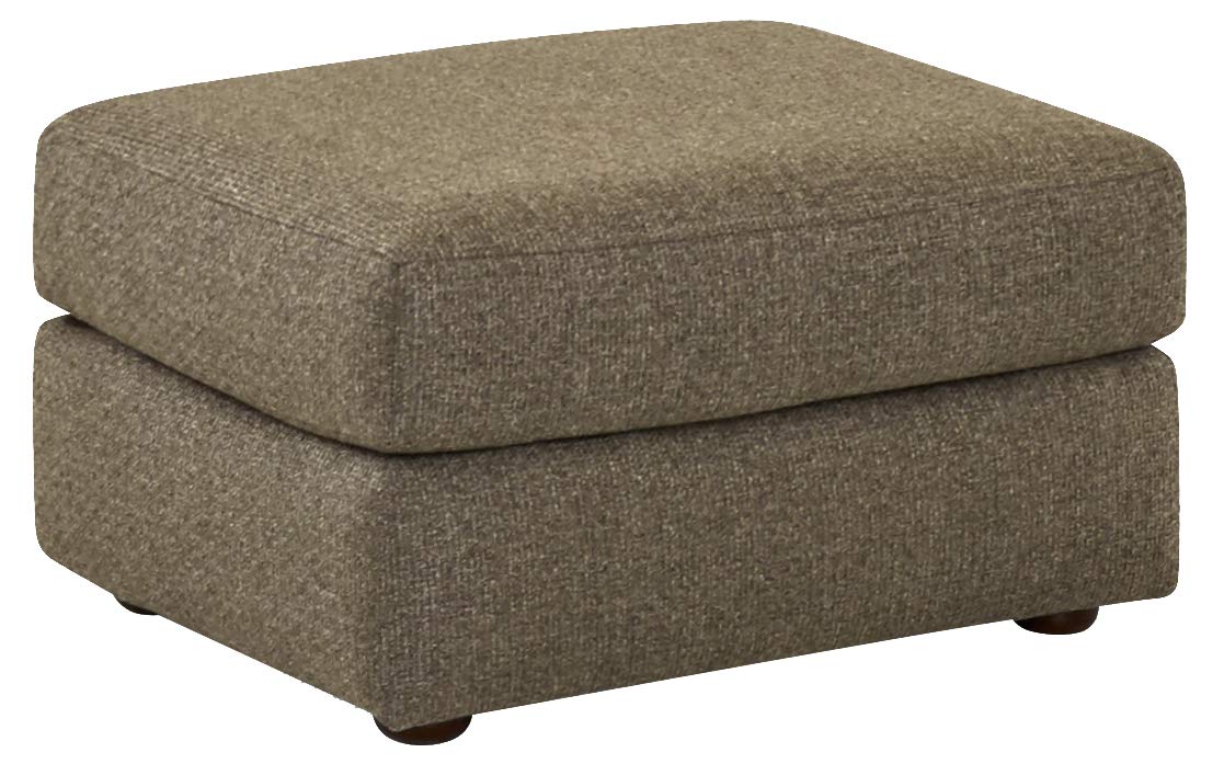 Amazon Brand – Stone & Beam Abigail Ottoman, 29"W, Golden Brown