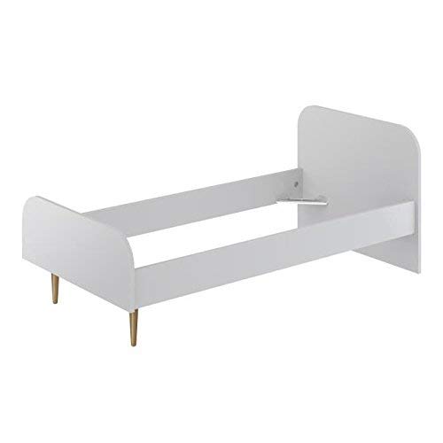Amazon Brand - Movian Aveyron Single Bed Frame, 195 x 100 x 80cm, Grey