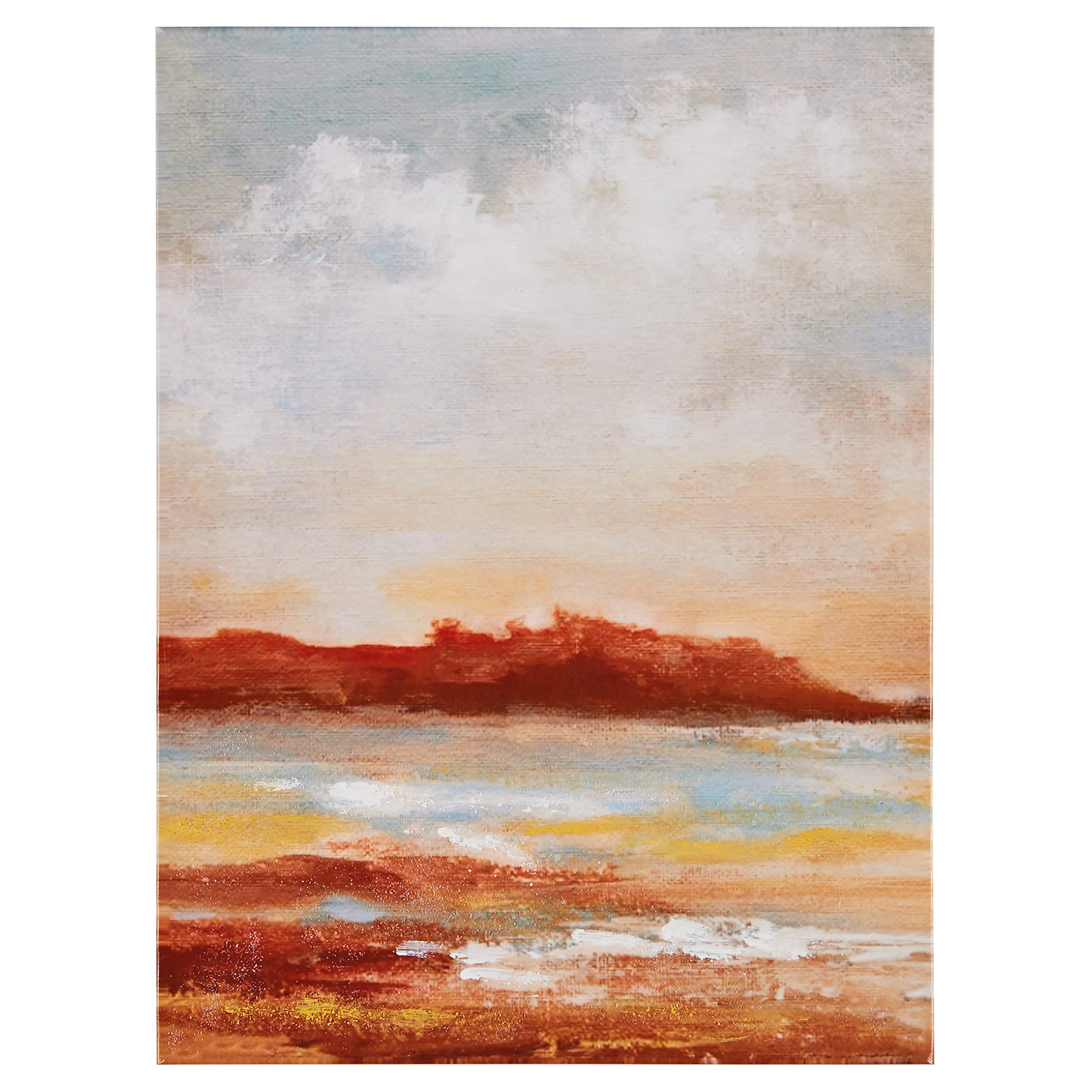 Amazon Brand – Stone & Beam Traditional Desert Landscape Print Artwork on Canvas - 18 x 24 Inch