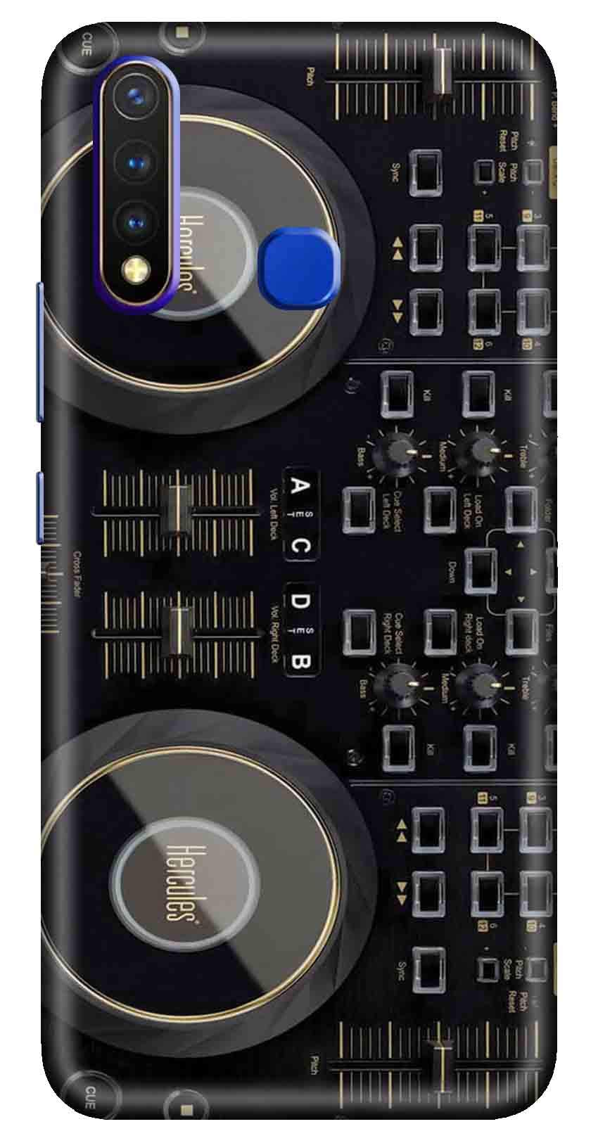 Amazon Brand - Solimo Designer Dj Music 3D Printed Hard Back Case Mobile Cover for Vivo Y19 / Vivo U20