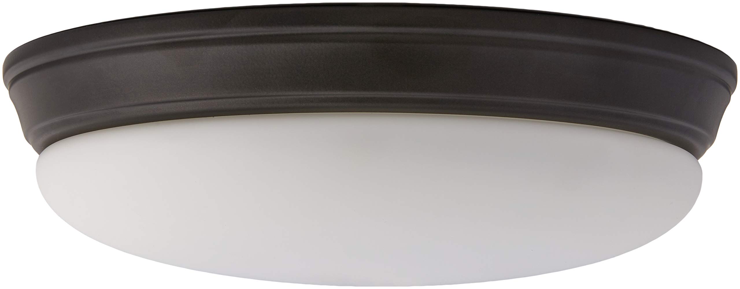 Amazon Brand – Ravenna Home Casual Flush Mount, 3"H, Oil-Rubbed Bronze