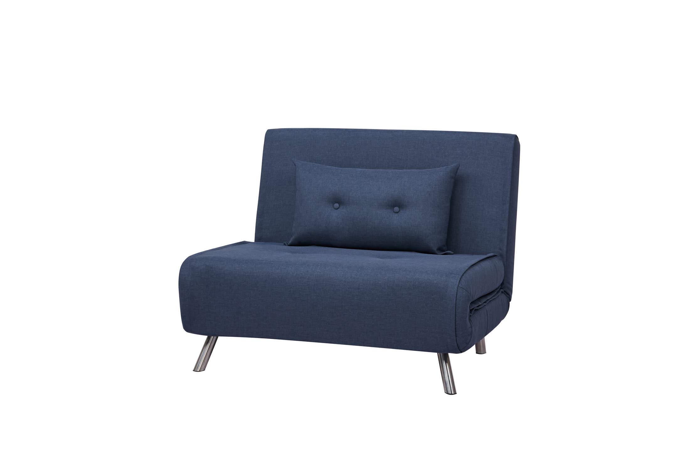 AmazonBasics- Schlafsessel, 100 x 91 x 91, Dunkelblau
