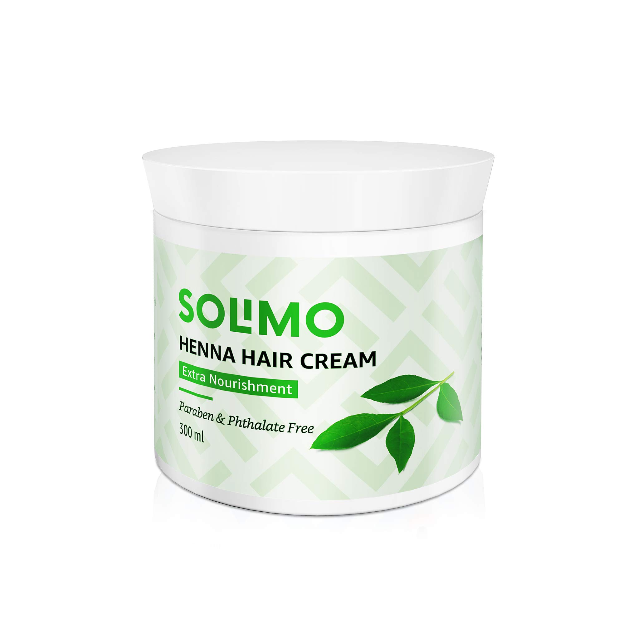 Amazon Brand - Solimo Henna Hair Cream (300 ml)
