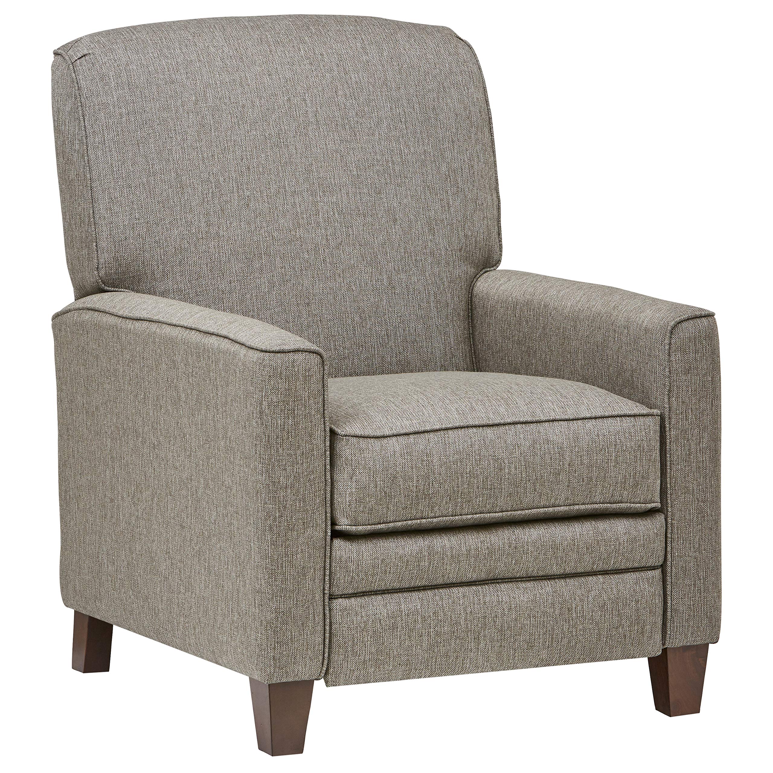 Amazon Brand – Stone & Beam Edmunds Traditional Recliner, 30"W, Grey