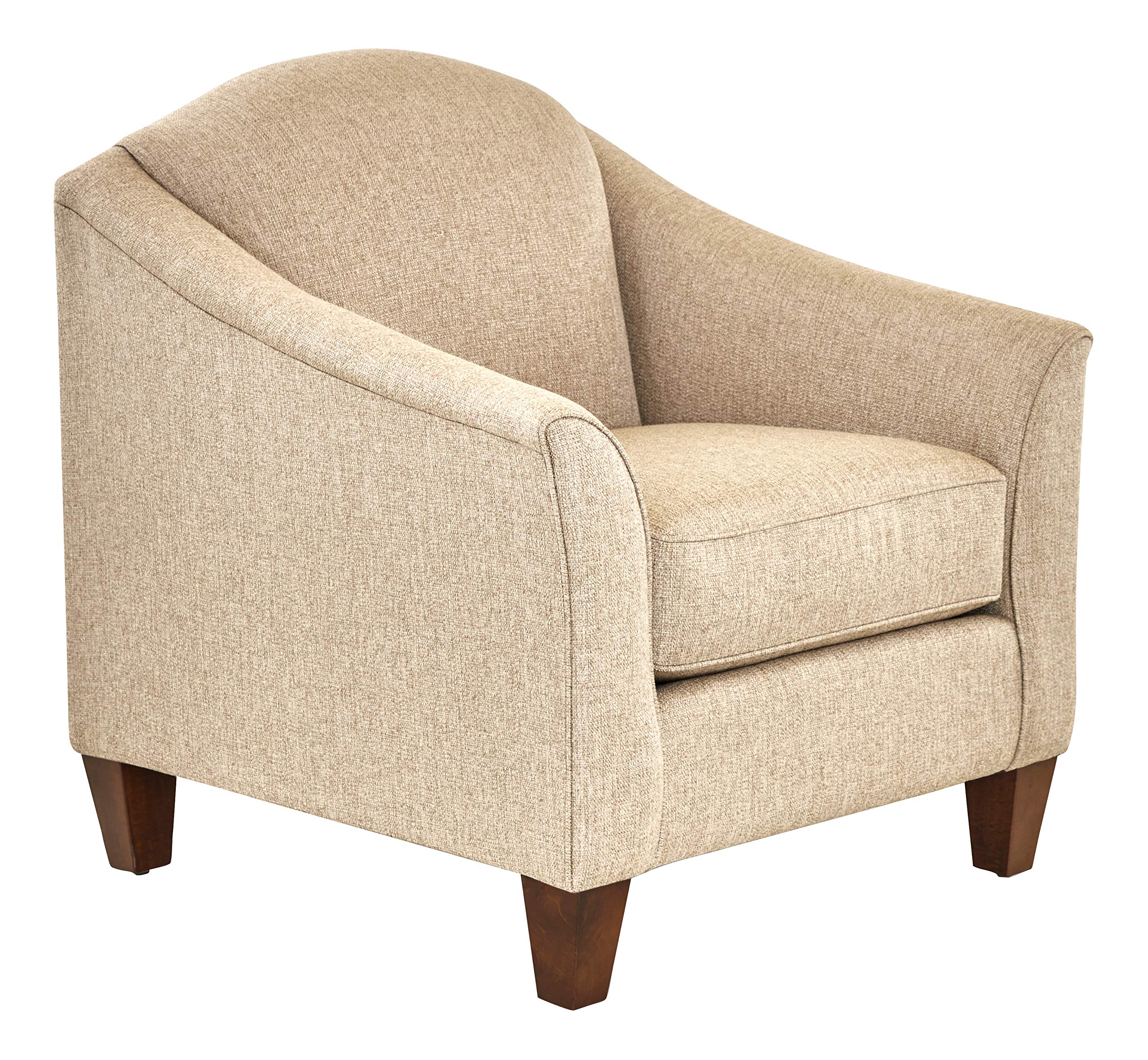 Amazon Brand – Stone & Beam Myrtle Upholstered Accent Chair, 30"W, Latte