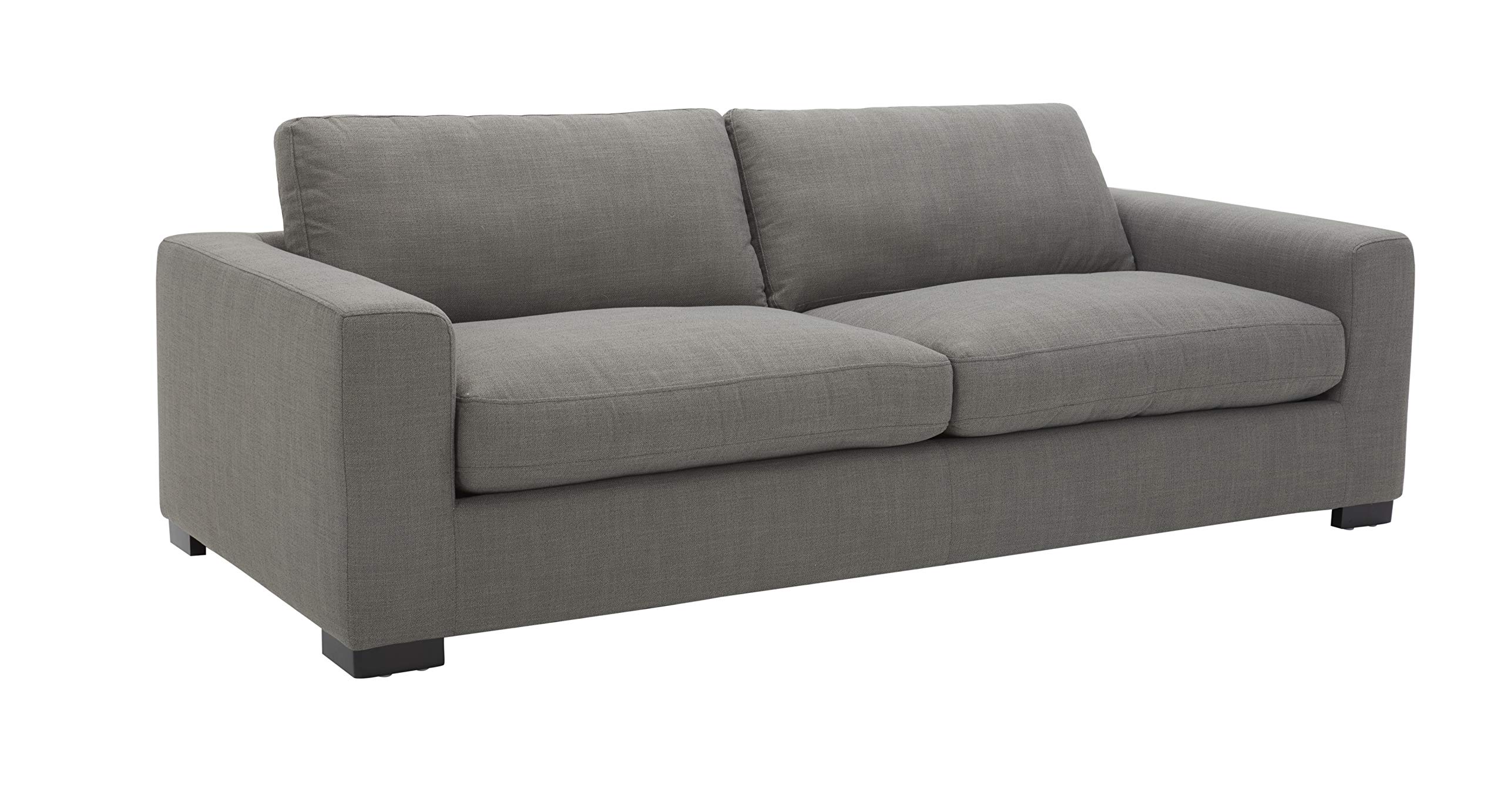 Amazon Brand – Stone & Beam Westview Extra-Deep Down-Filled Sofa Couch, 89"W, Smoke