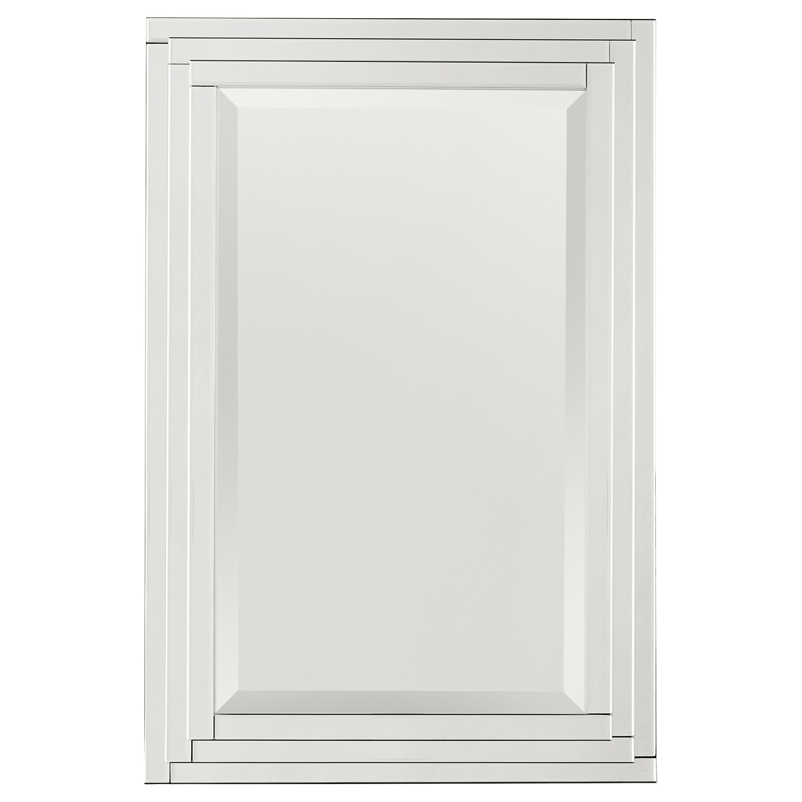 Amazon Brand – Stone & Beam Layered Art Deco Glass Mirror, 36"H