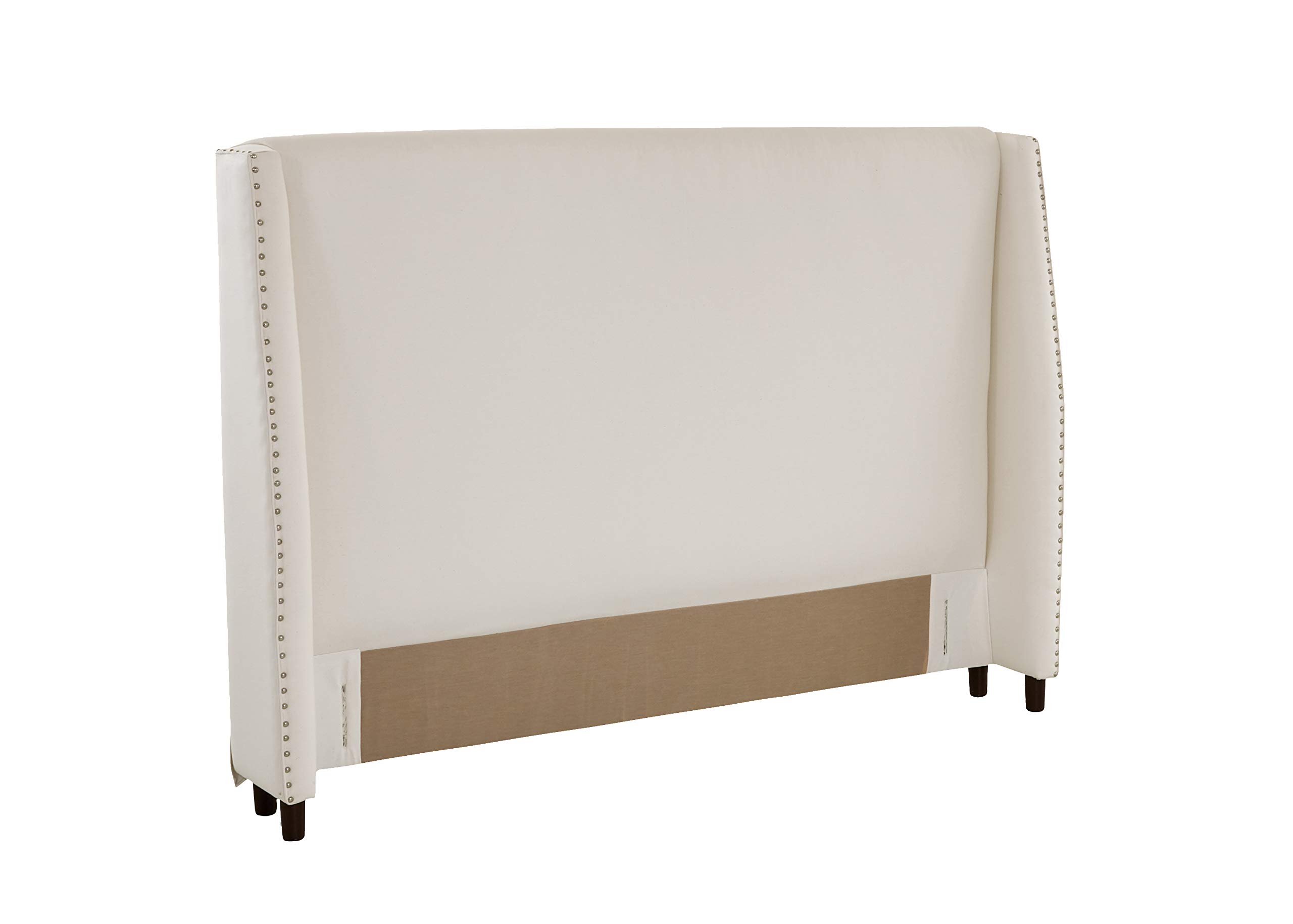 Stone & Beam Merrill Queen Headboard with Decorative Nailhead Trim, 75"W, Natural