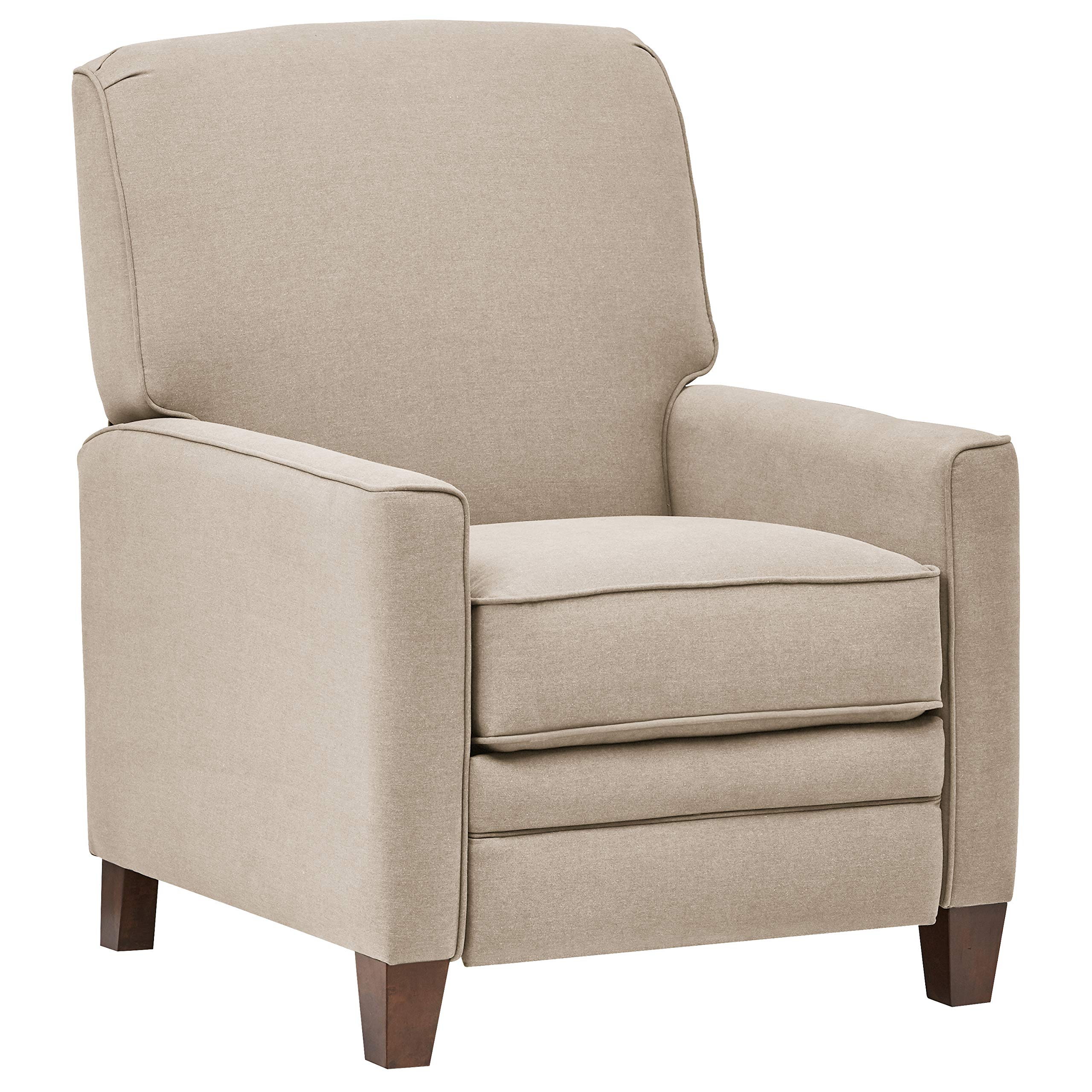 Amazon Brand – Stone & Beam Edmunds Traditional Recliner, 30"W, Dune