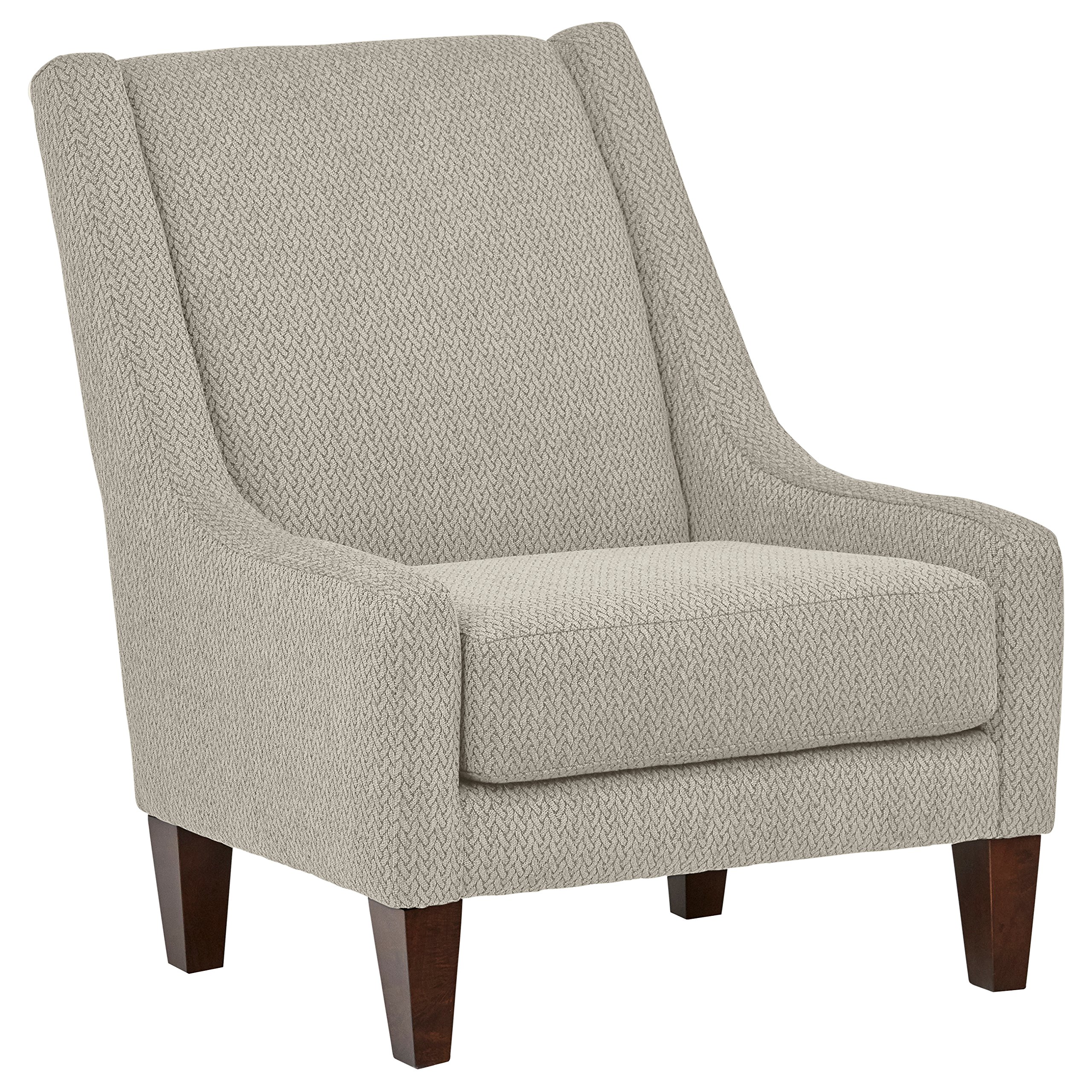 Amazon Brand – Stone & Beam St. Cloud Modern Armless Accent Chair, 32"W, Moondust