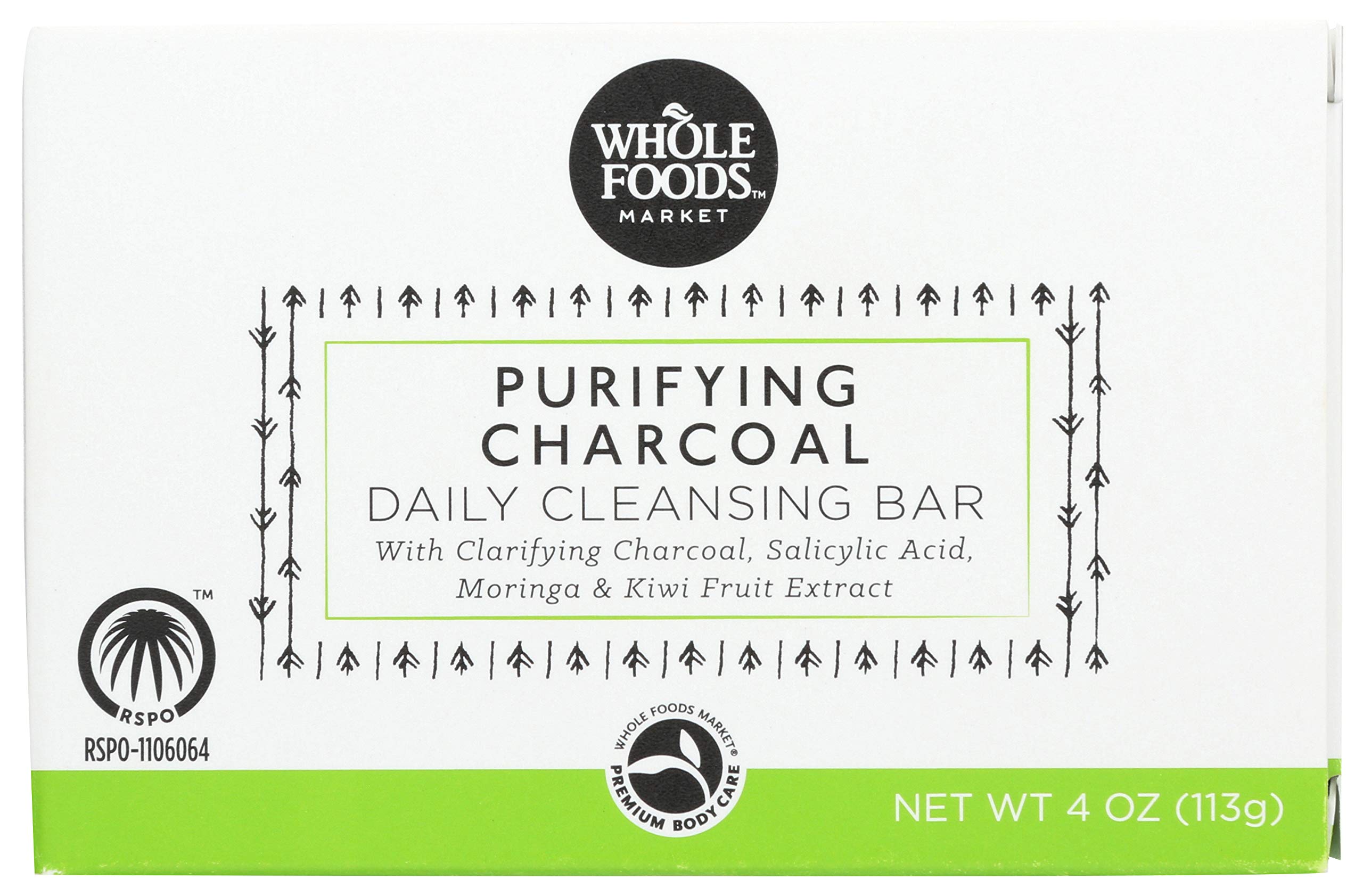 Soap Bar Purifiying Charcoal Daily Cleansing, 4 Ounce