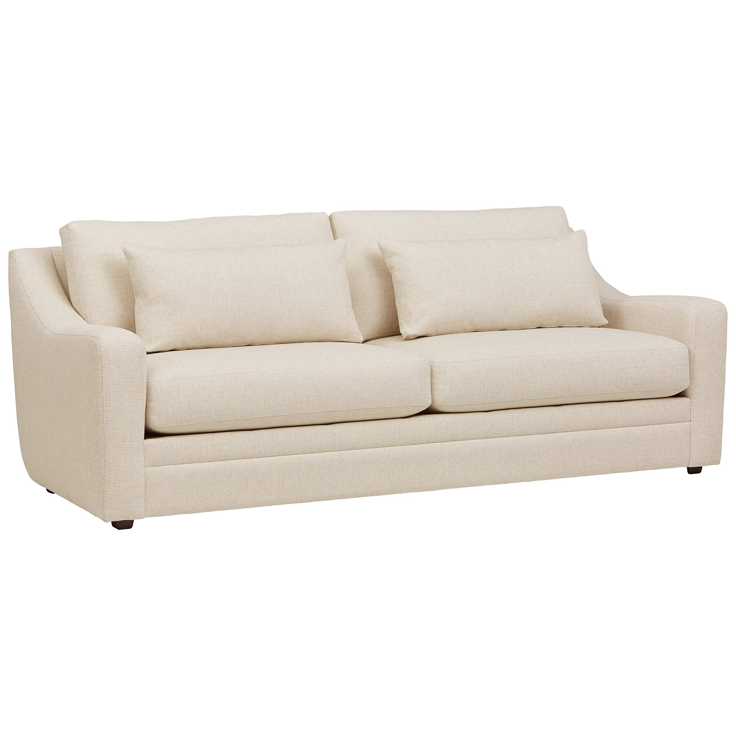 Amazon Brand – Stone & Beam Calhoun Sofa Couch, 91"W, Ecru