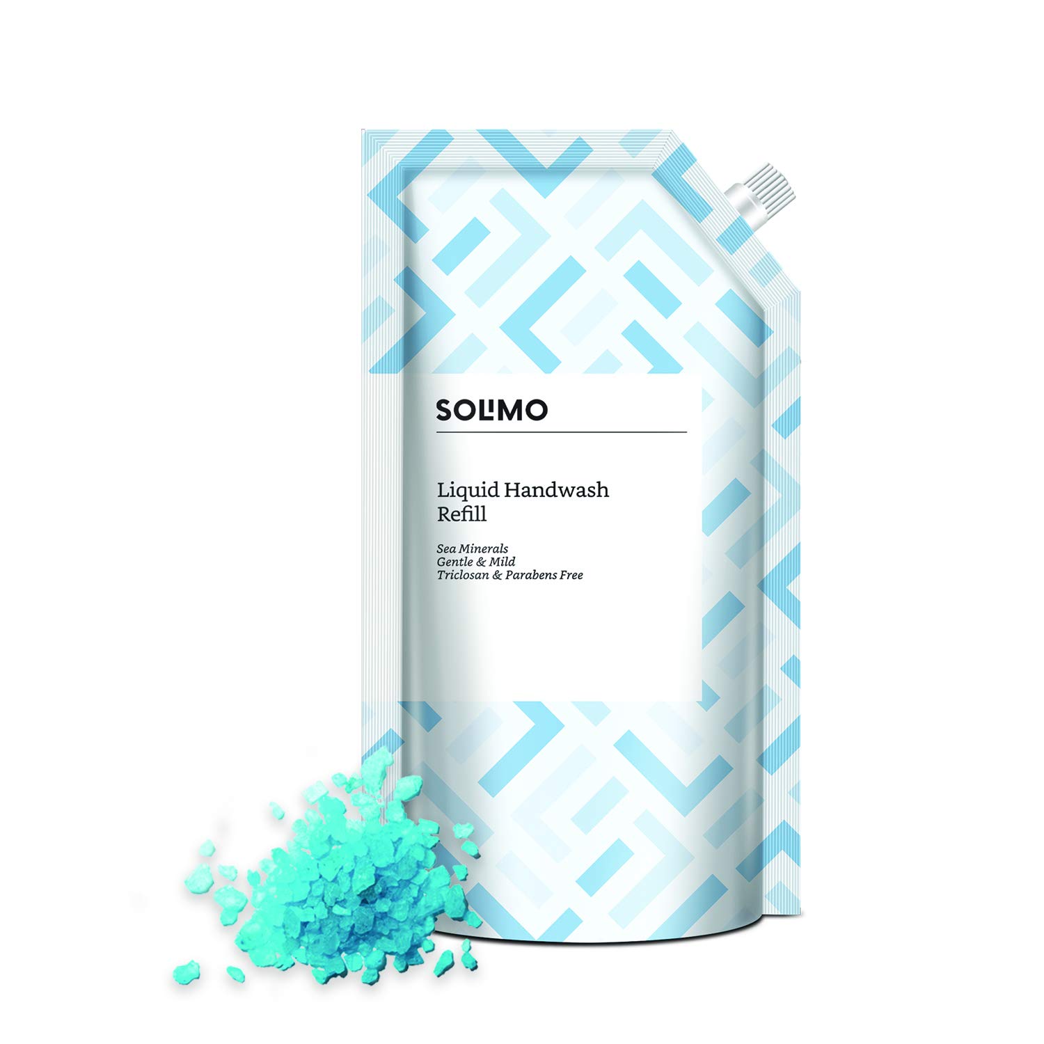 Amazon Brand - Solimo Handwash Liquid Refill, Sea Minerals - 750 ml
