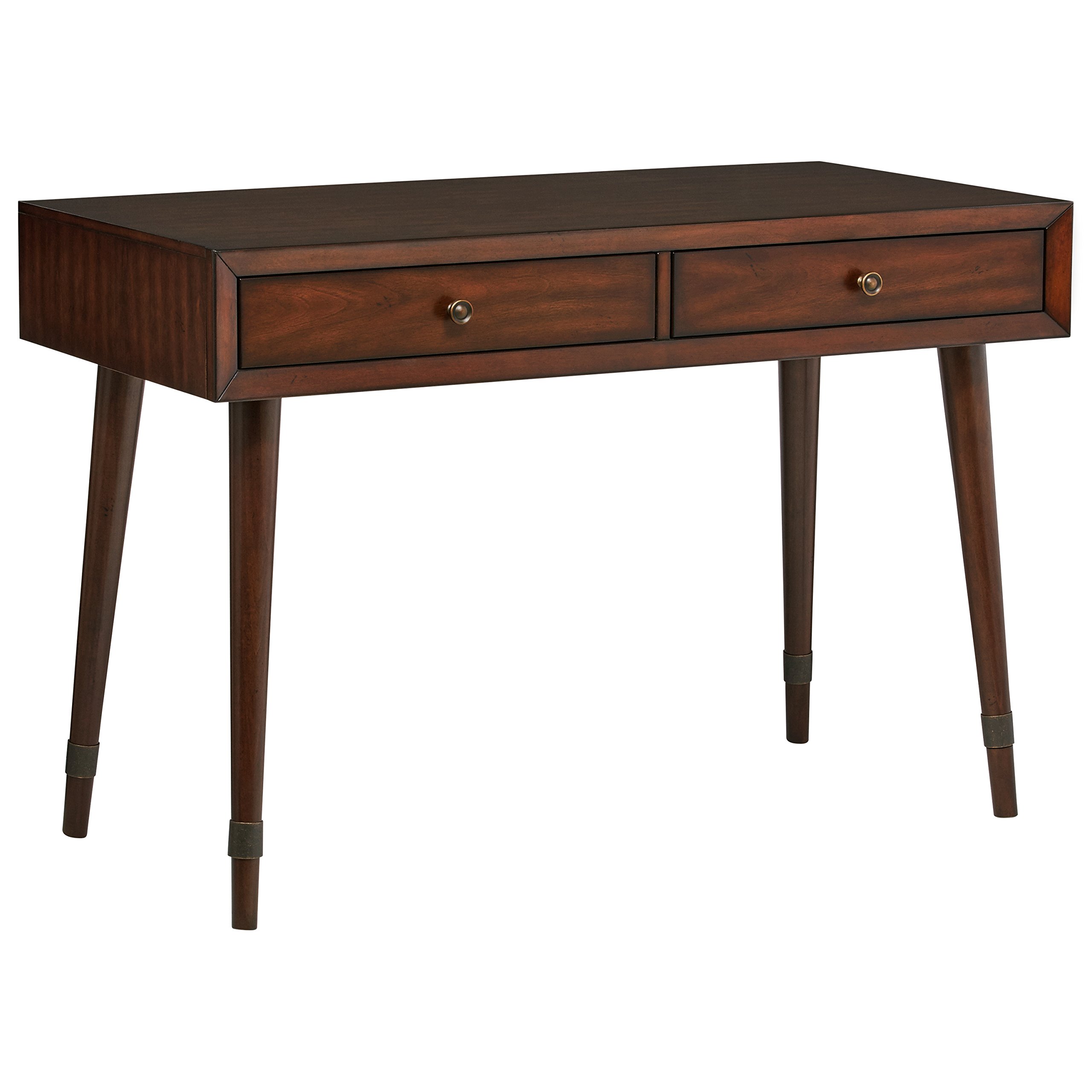 Amazon Brand – Rivet Hillsdale Gold Accent Office Desk