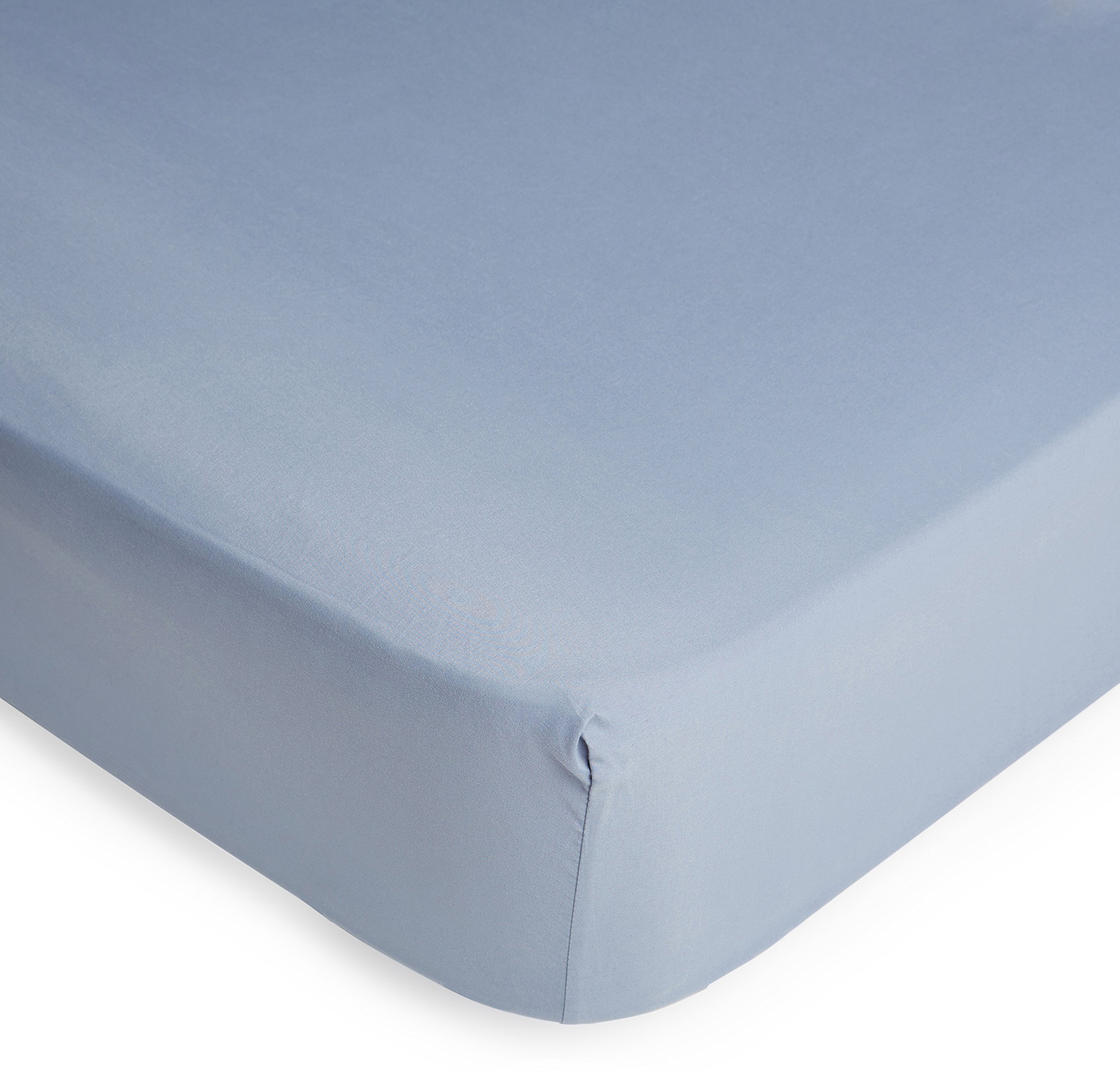 Pinzon by Amazon Microfibre Fitted Sheet, 100 x 200 x 20 cm