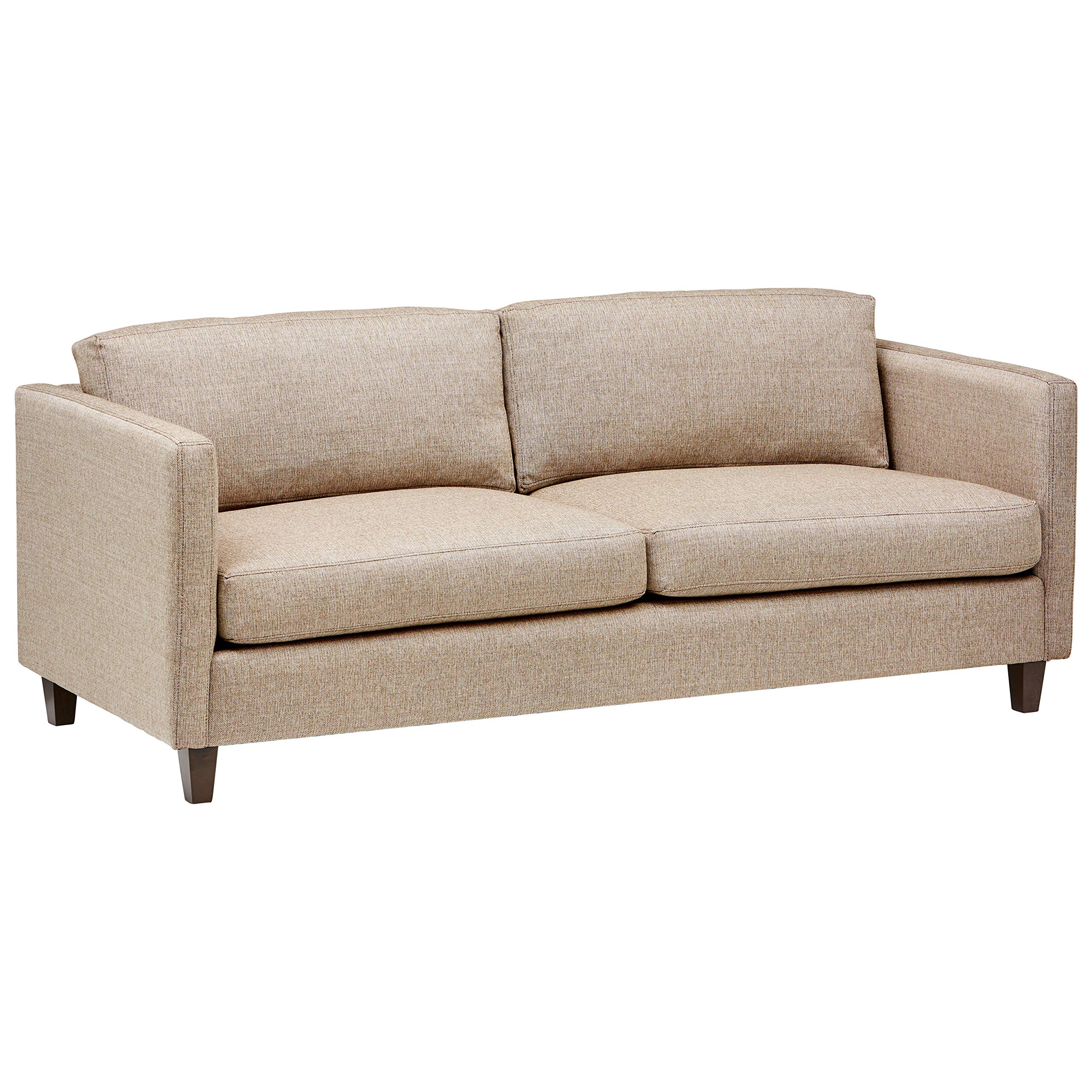 Amazon Brand – Stone & Beam Andover Modern Sofa Couch, 78"W, Tan