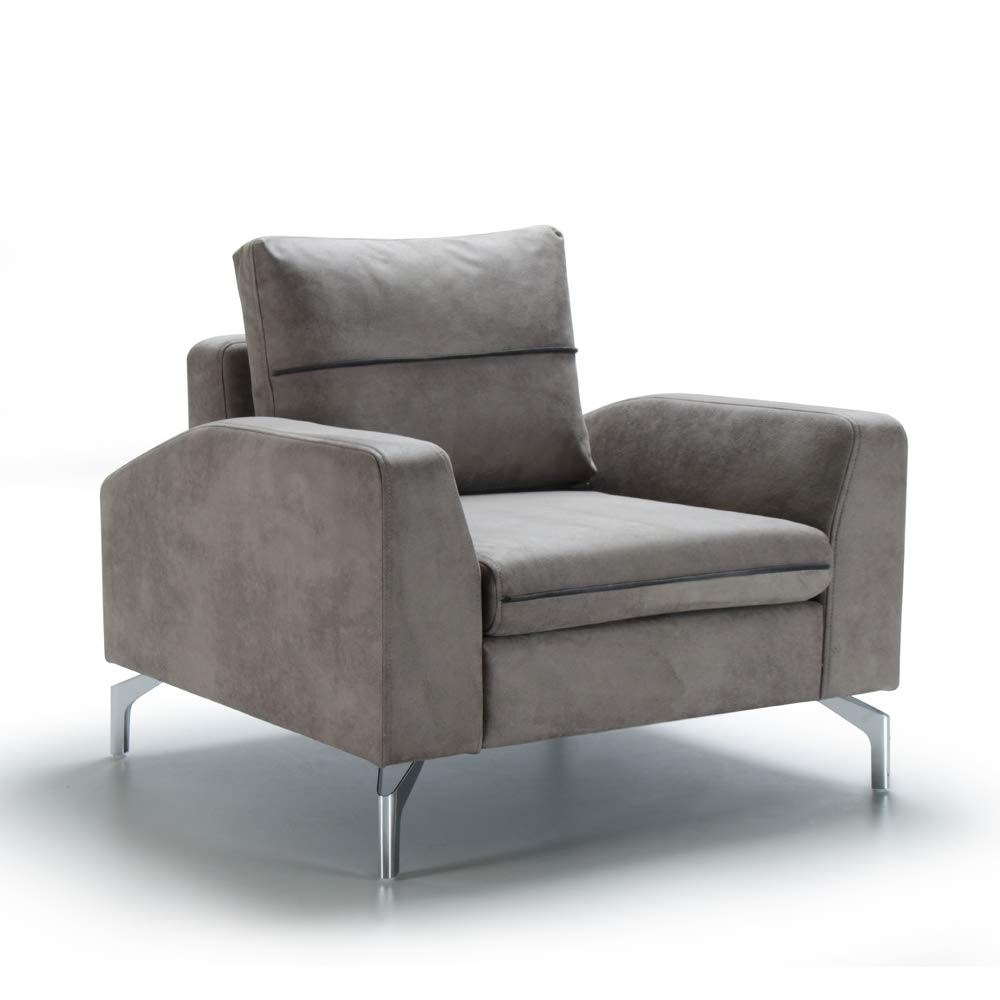 Marque Amazon - Alkove - Fauteuil Andromeda, Gris