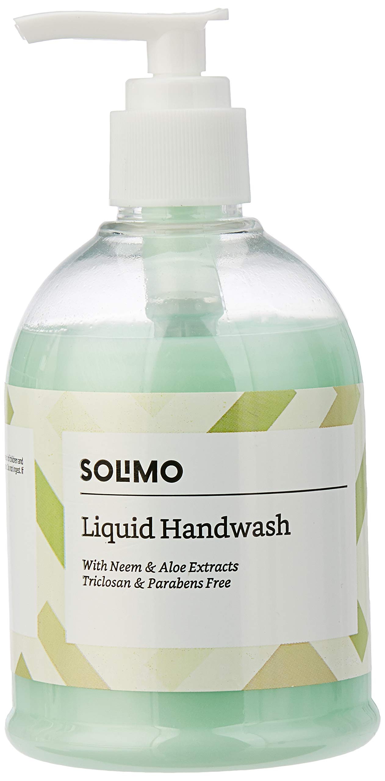 Amazon Brand - Solimo Handwash Liquid, Neem & Aloe - 250 ml