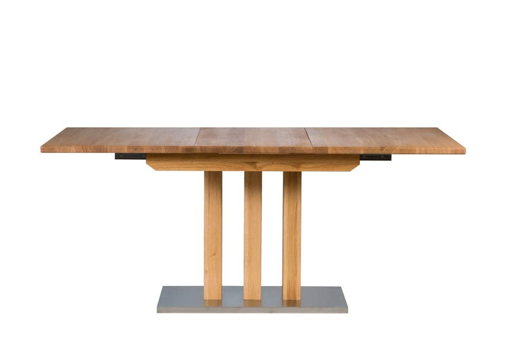 Marca Amazon - Alkove - Hayes - Mesa extensible de madera maciza (roble salvaje)