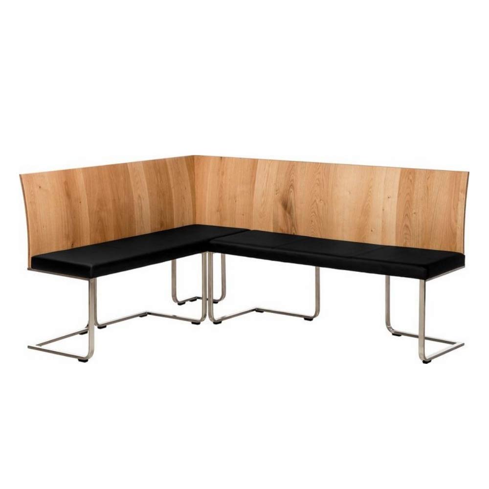 Alkove - Hayes - Modern Corner Bench with Padded Seat
