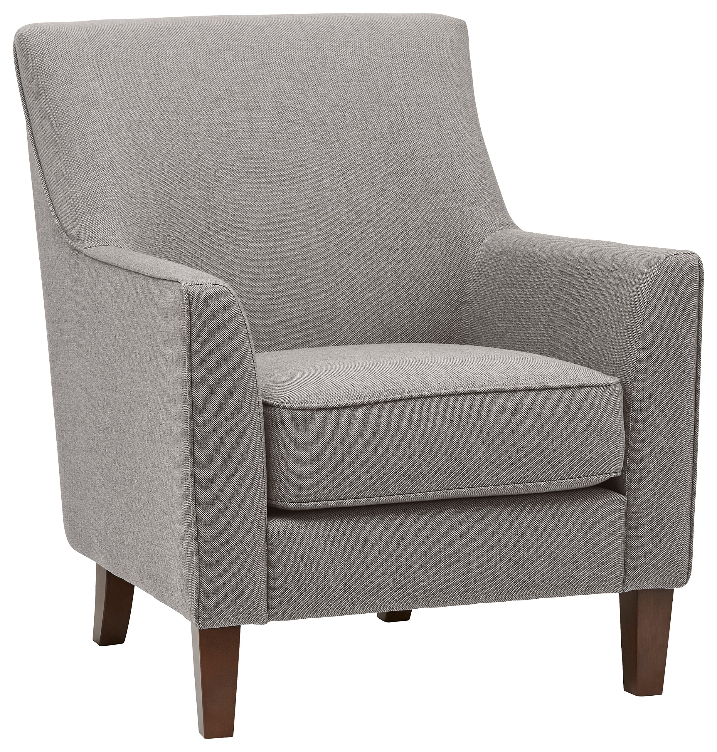 Amazon Brand – Stone & Beam Cheyanne Modern Living Room Accent Arm Chair, 30.7"W, Storm