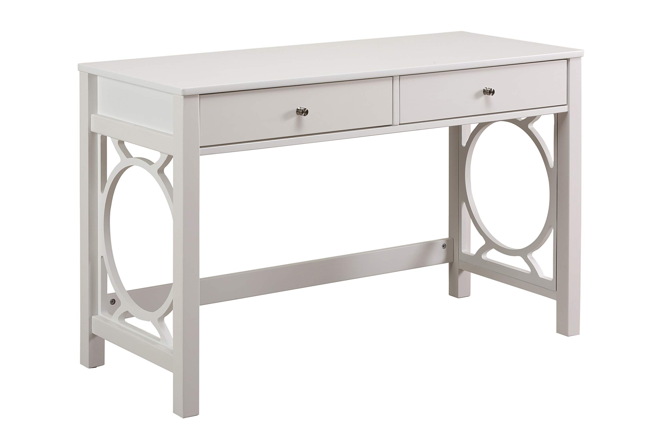 Amazon Brand – Ravenna Home Springdale Modern Desk, 47"W, White