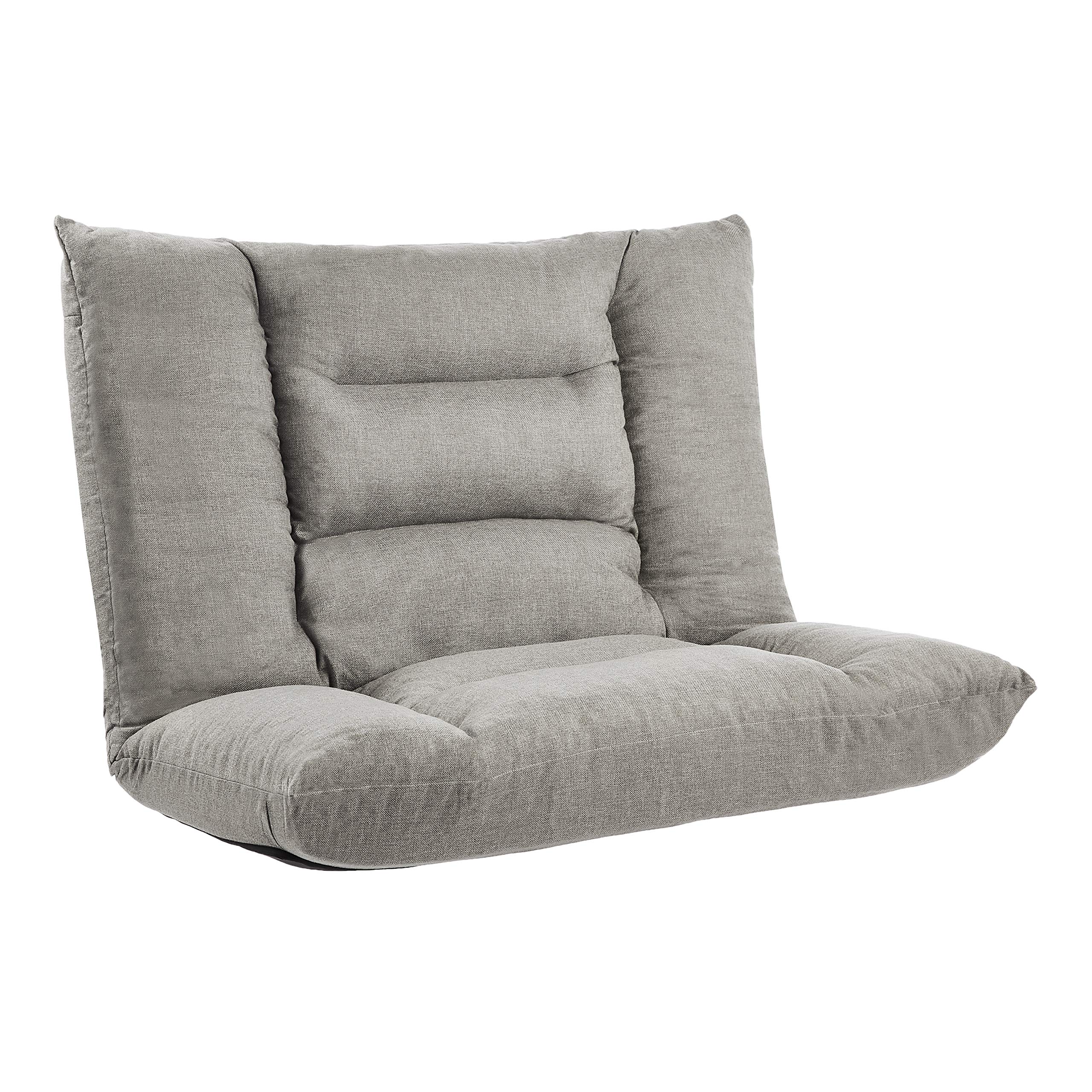 Amazonbasics Adjustable Foam Floor Sofa - Grey