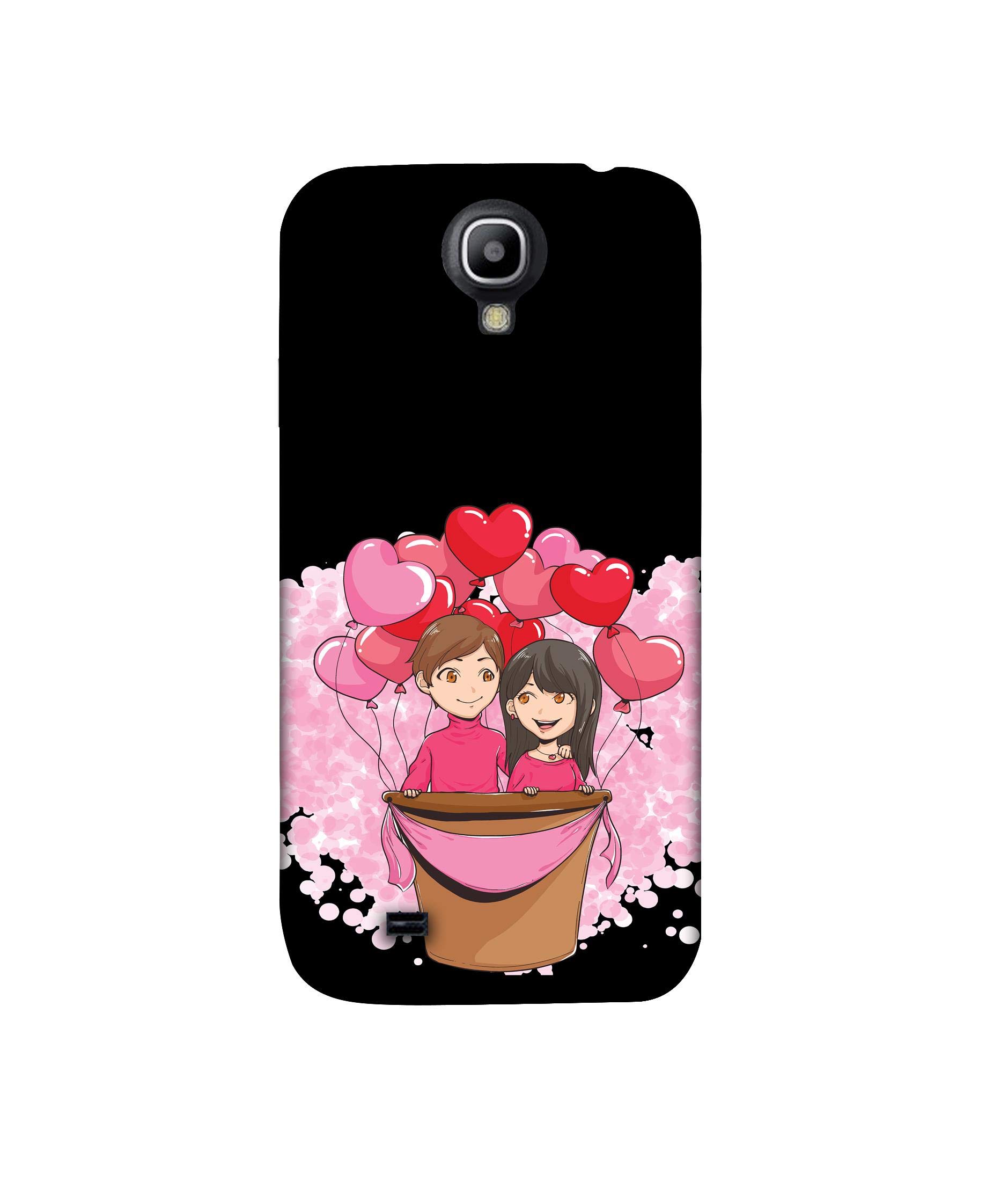 Amazon Brand - Solimo Designer Boy and Girl 3D Printed Hard Back Case Mobile Cover for Samsung Galaxy S4 GT i9500