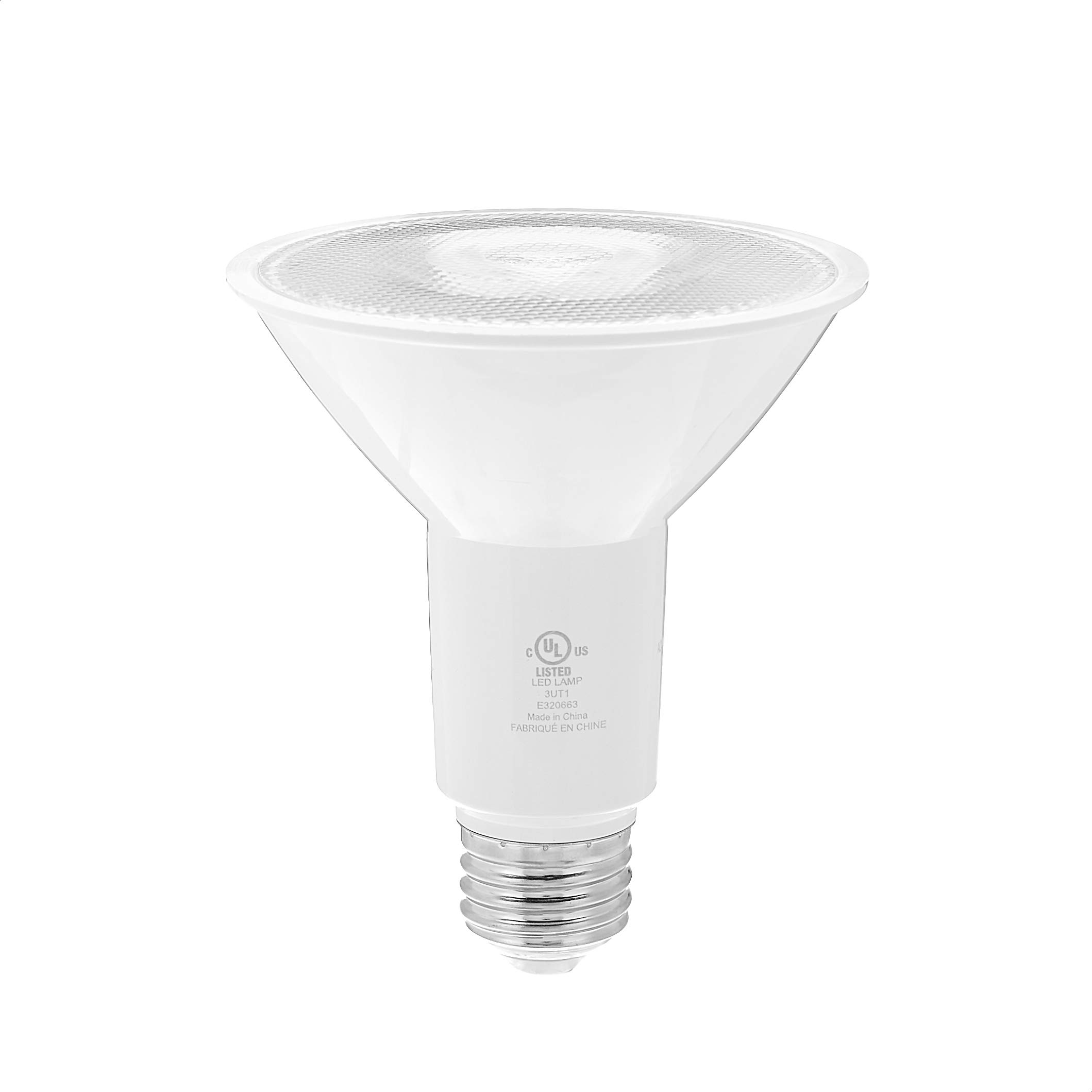 AmazonCommercial 75 Watt Equivalent, 25000 Hours, Dimmable, 1050 Lumens, Energy Star and CEC (California) Compliant, High Intensity Spot PAR30 LED Light Bulb - Pack of 1, Soft White