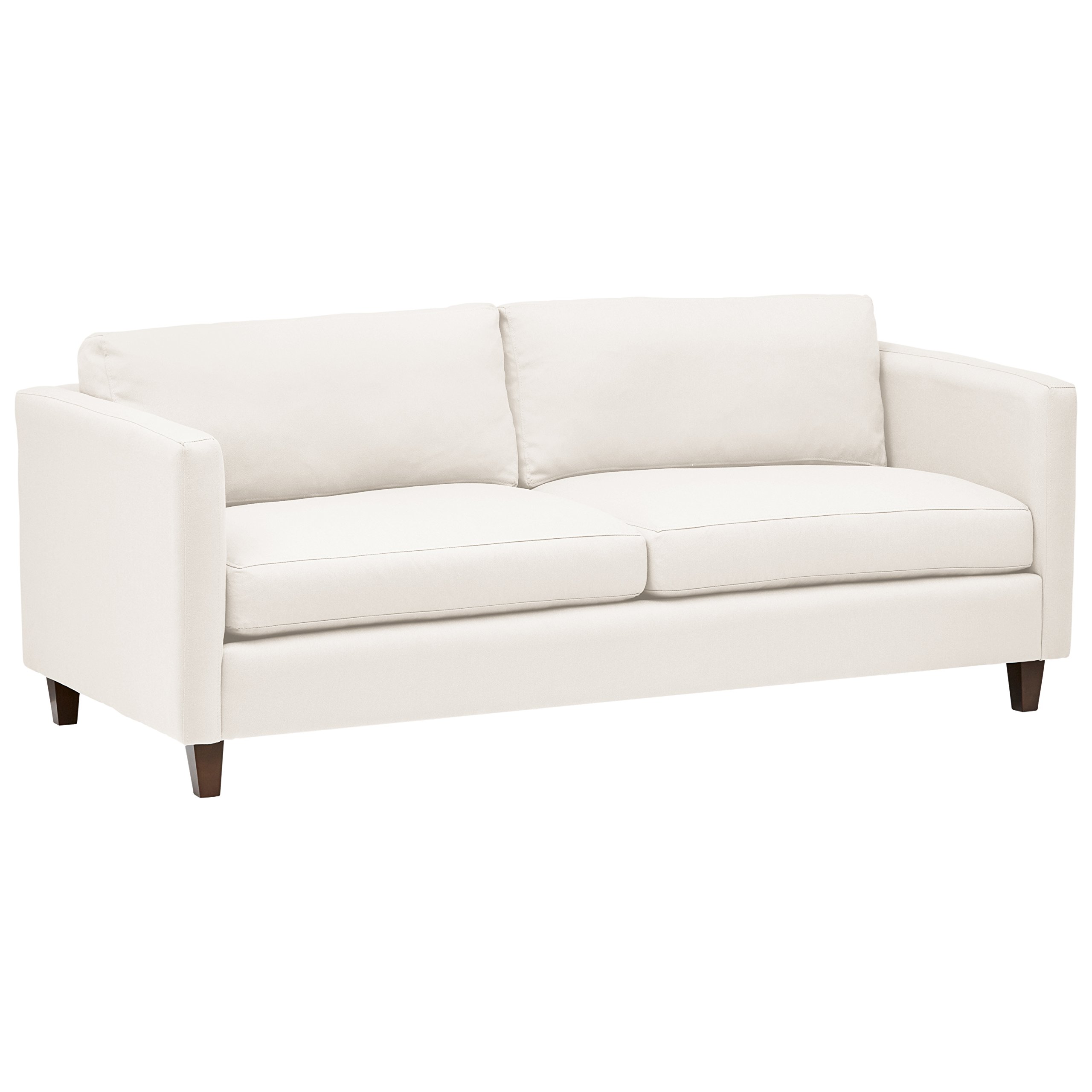 Amazon Brand – Stone & Beam Andover Modern Sofa Couch, 78"W, Cream