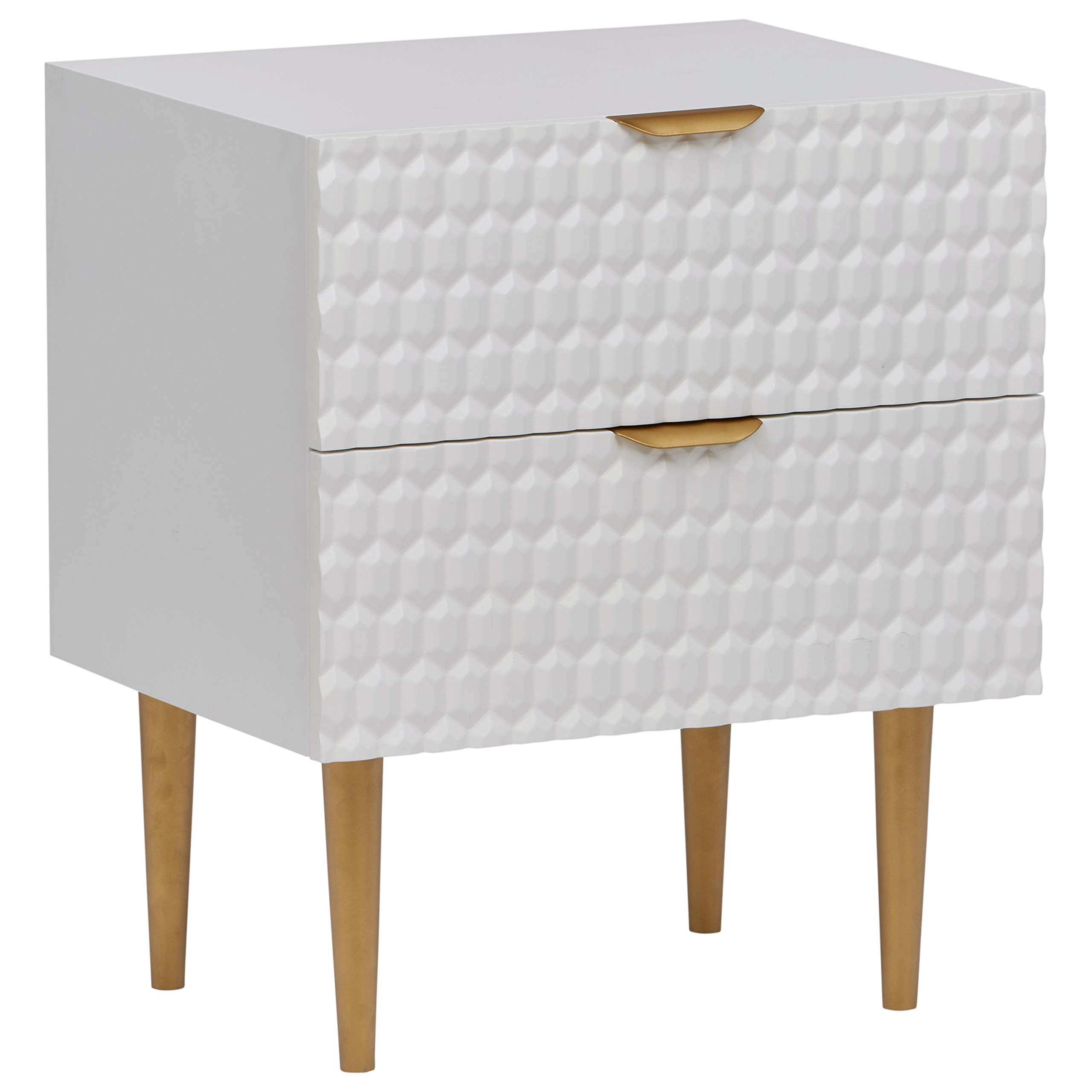Amazon Brand – Rivet Kingston Modern Dresser 19.69"W, White