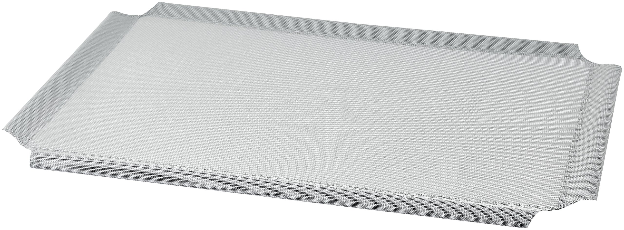 AmazonBasics Elevated Cooling Pet Bed Replacement Cover, M, Grey