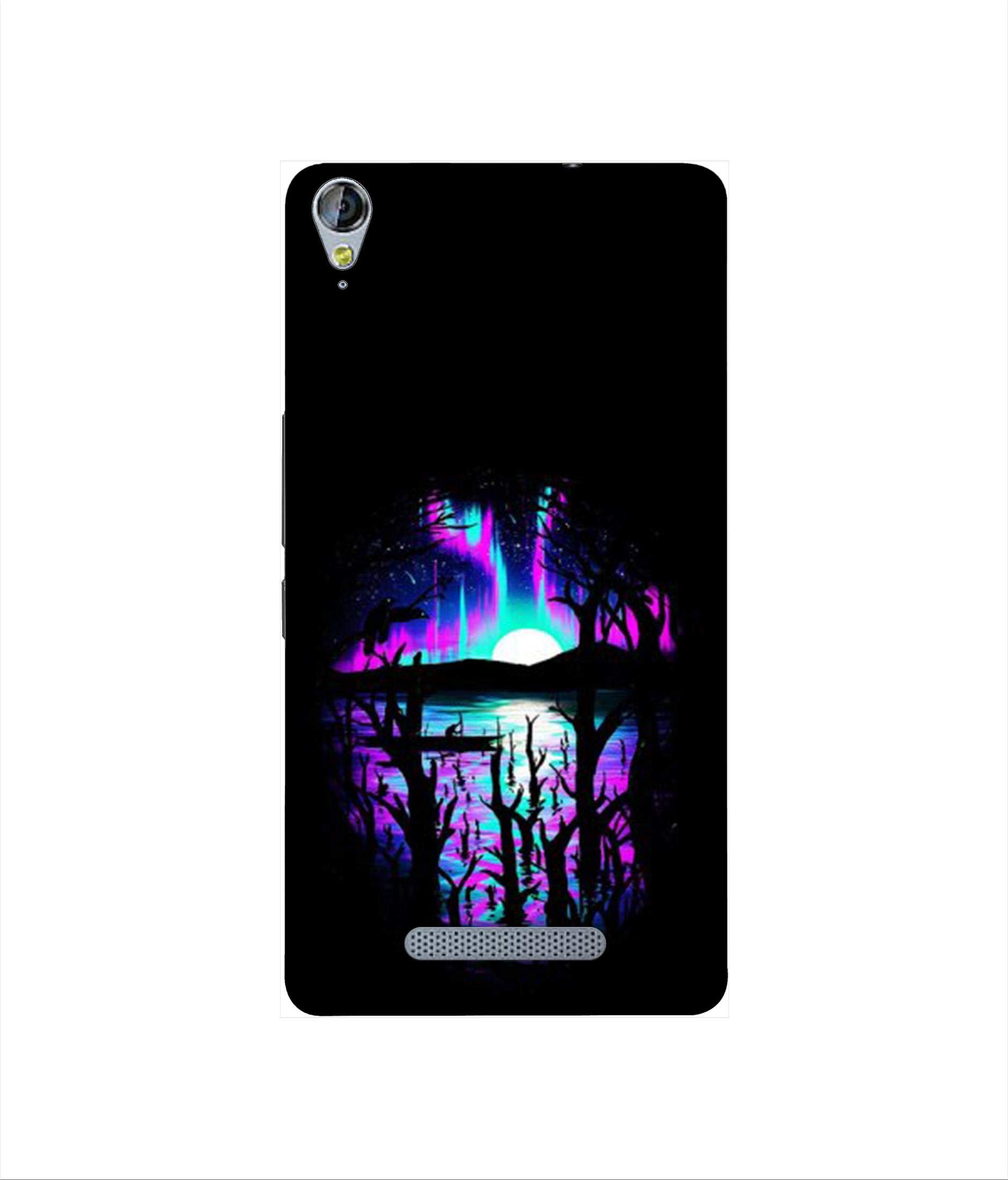 Amazon Brand - Solimo Designer Dark Scenery 3D Printed Hard Back Case Mobile Cover for Micromax Canvas Juice 3Plus Q394