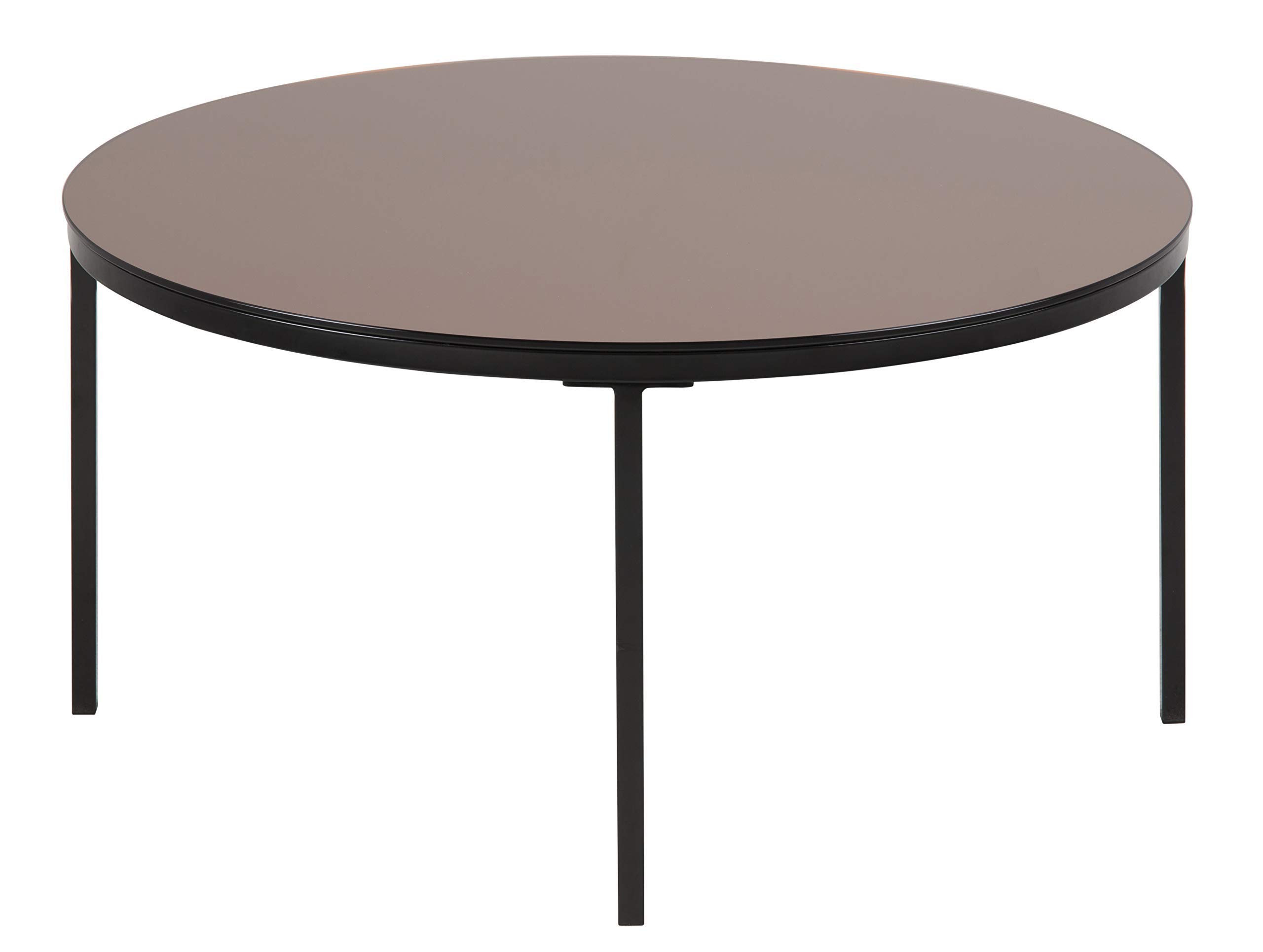 Amazon Brand Movian Gauja Coffee Table, 80 x 80 x 40 cm (L x W x H), Brown