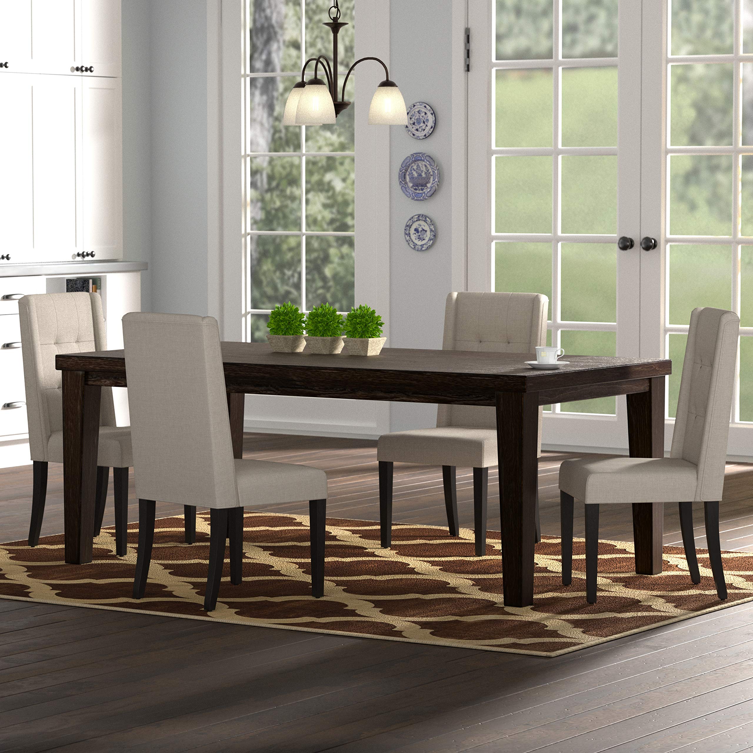 Ravenna Home Prospect Rug, 8'W x 10'L, Moroccan Lattice Design
