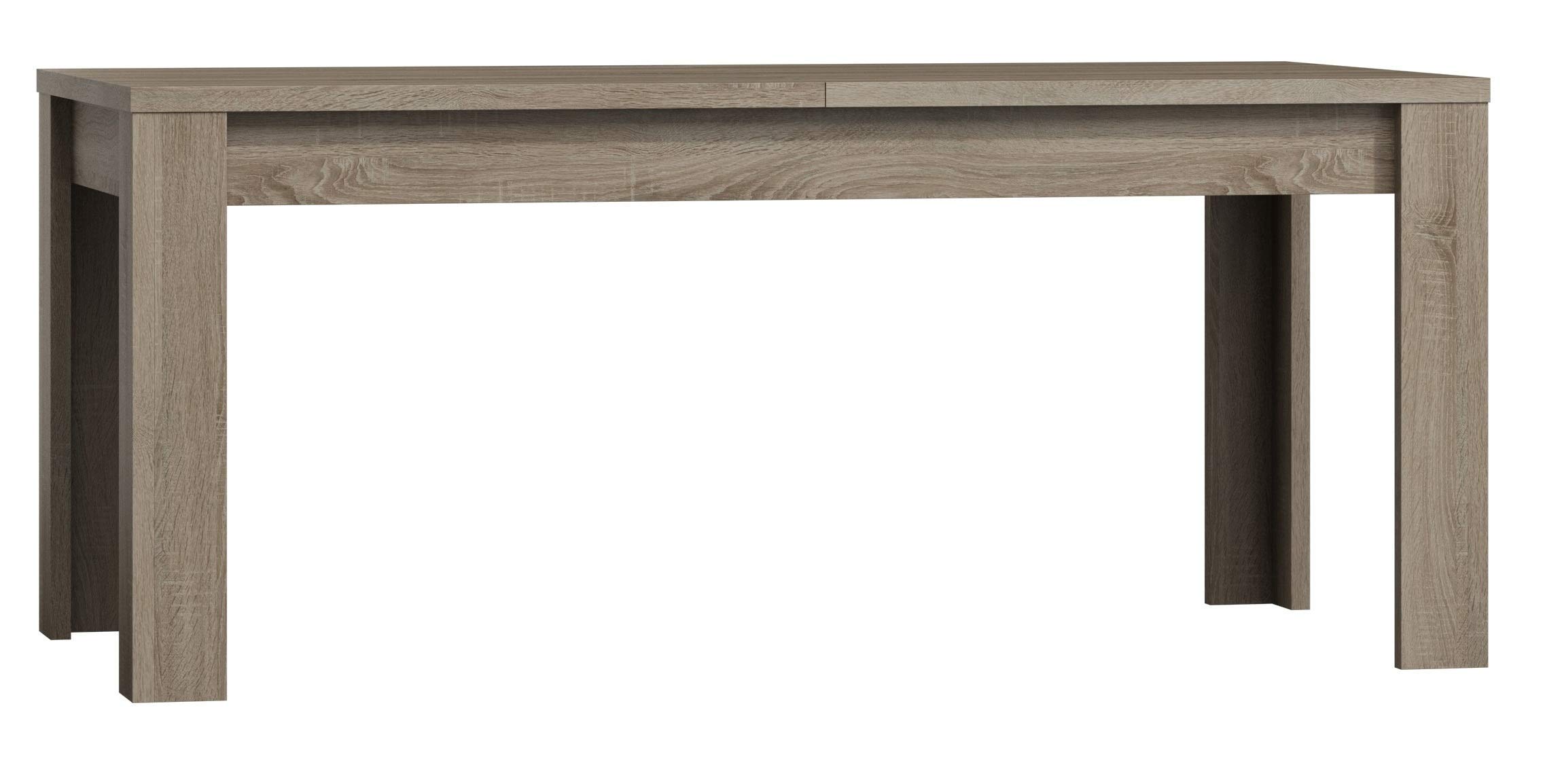 Marca Amazon - Movian Elsa - Mesa de comedor extensible, 180-220 cm (roble canyon)