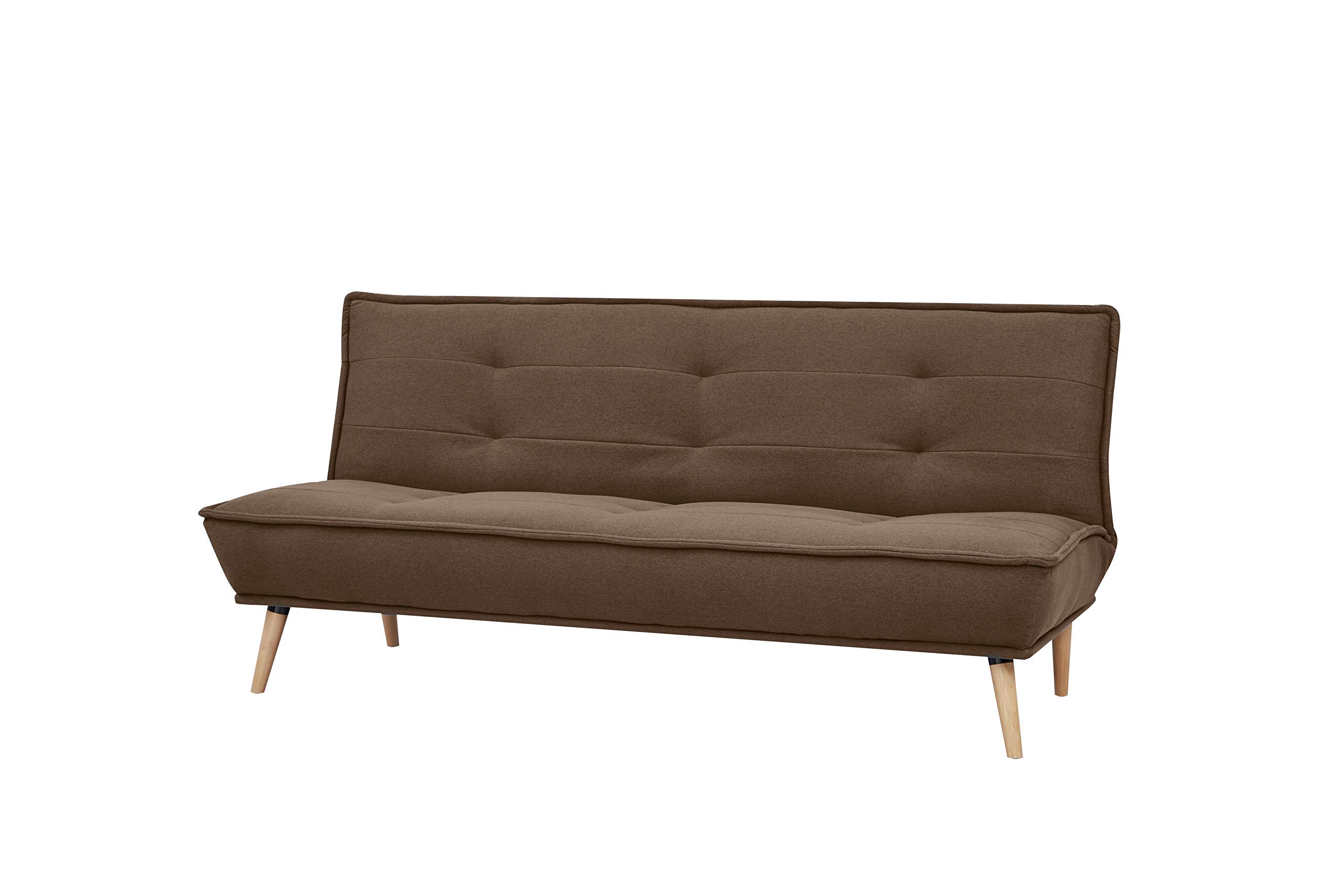Amazon Brand - Movian Scutari - 3 Seater Sofa Bed - 194 x 95 x 89 cm - Mocha