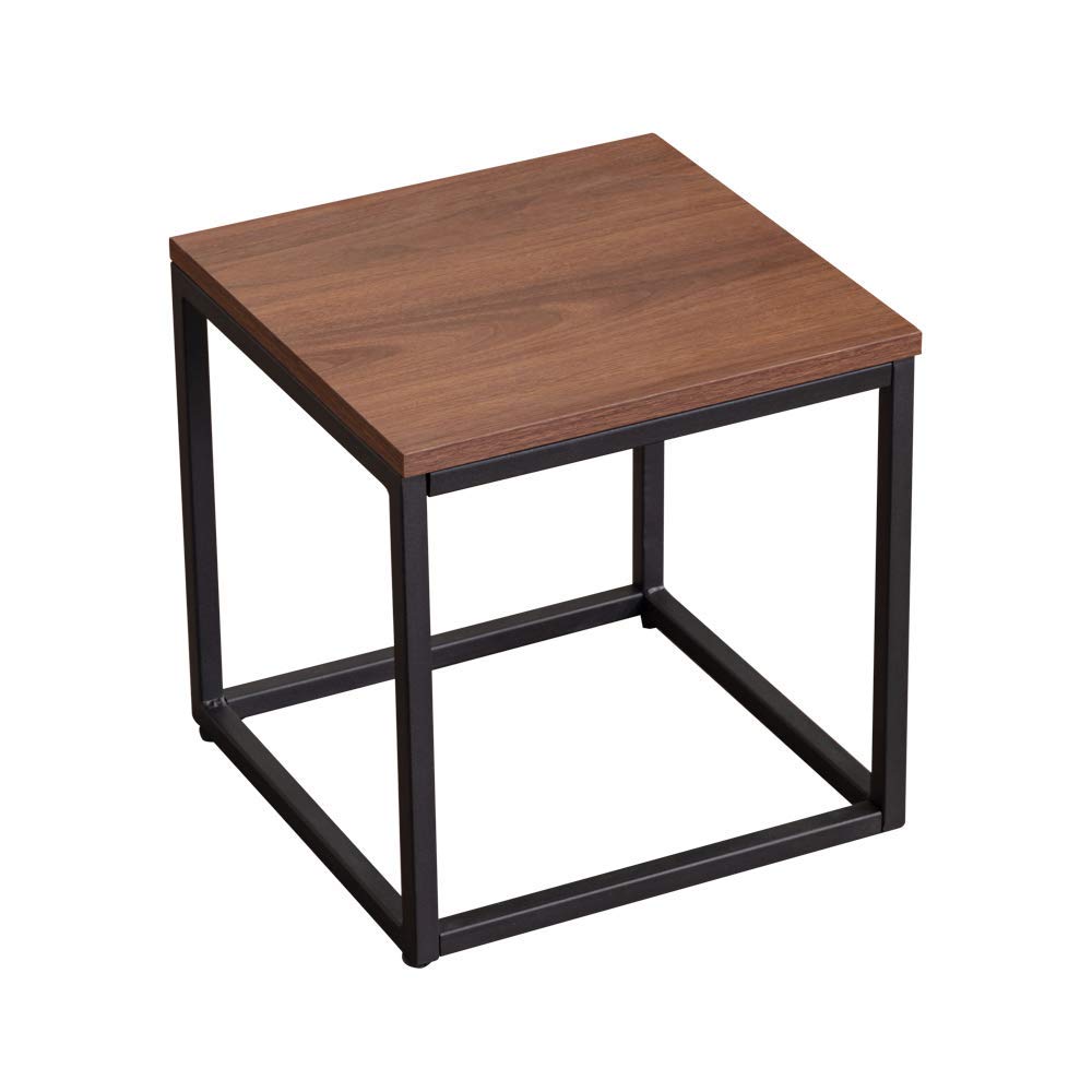 Marchio Amazon - Movian Kyyvesi - Tavolino da salotto - 40 x 40 x 40 cm, effetto noce
